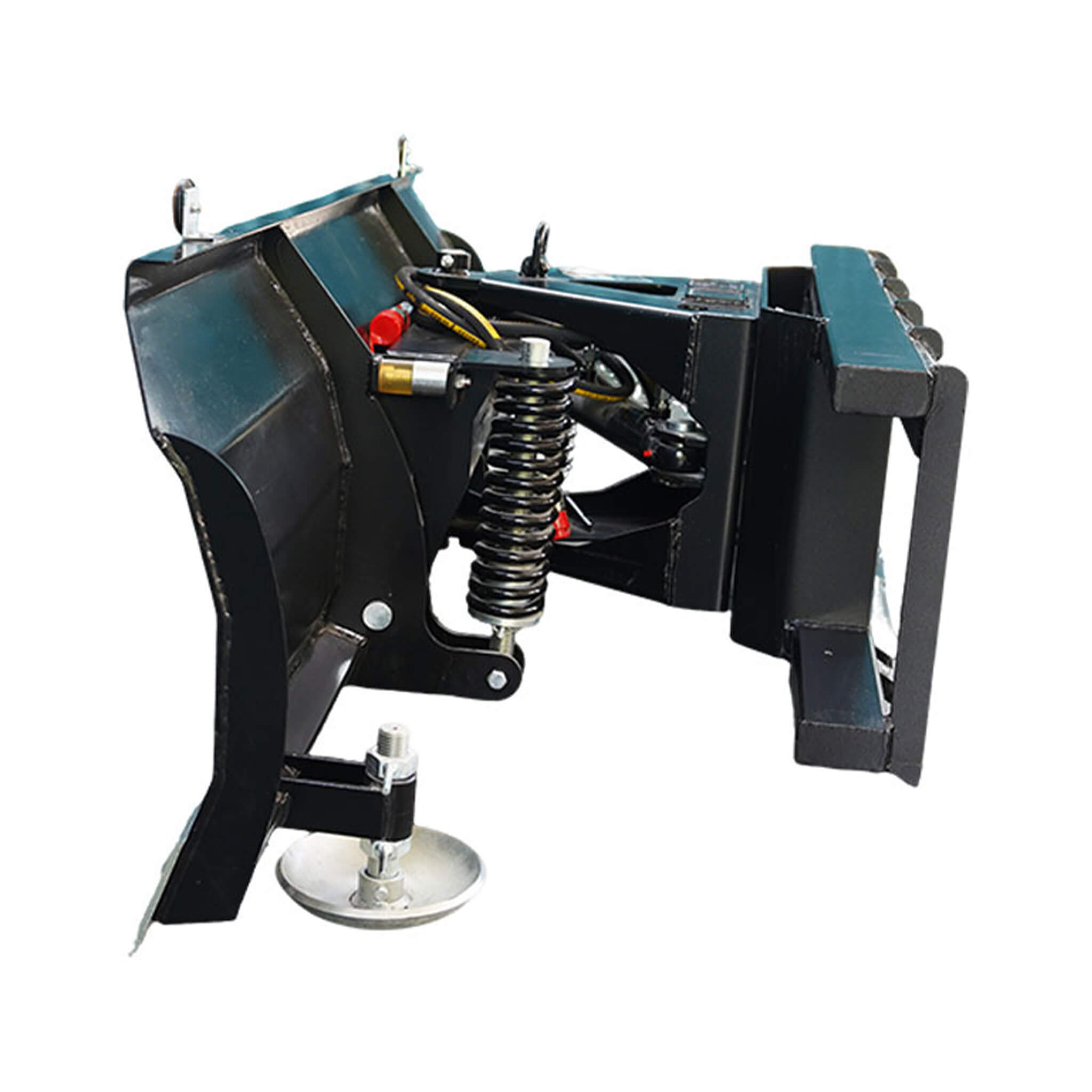 72-Inch Heavy-Duty Snow Plow Skid Steer Attachment With Dozer Blade (SAK27518)