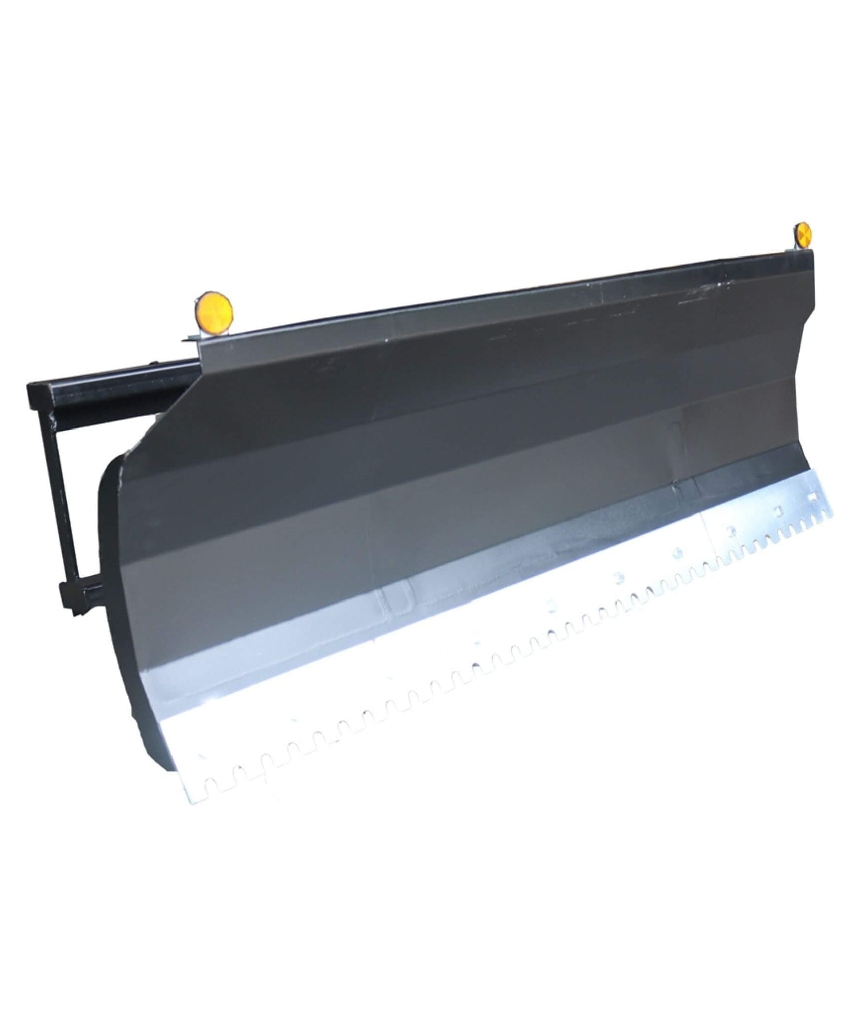 72-Inch Light-Duty Snow Plow Skid Steer Attachment With Dozer Blade And Universal Quick Attach (SAK71938)