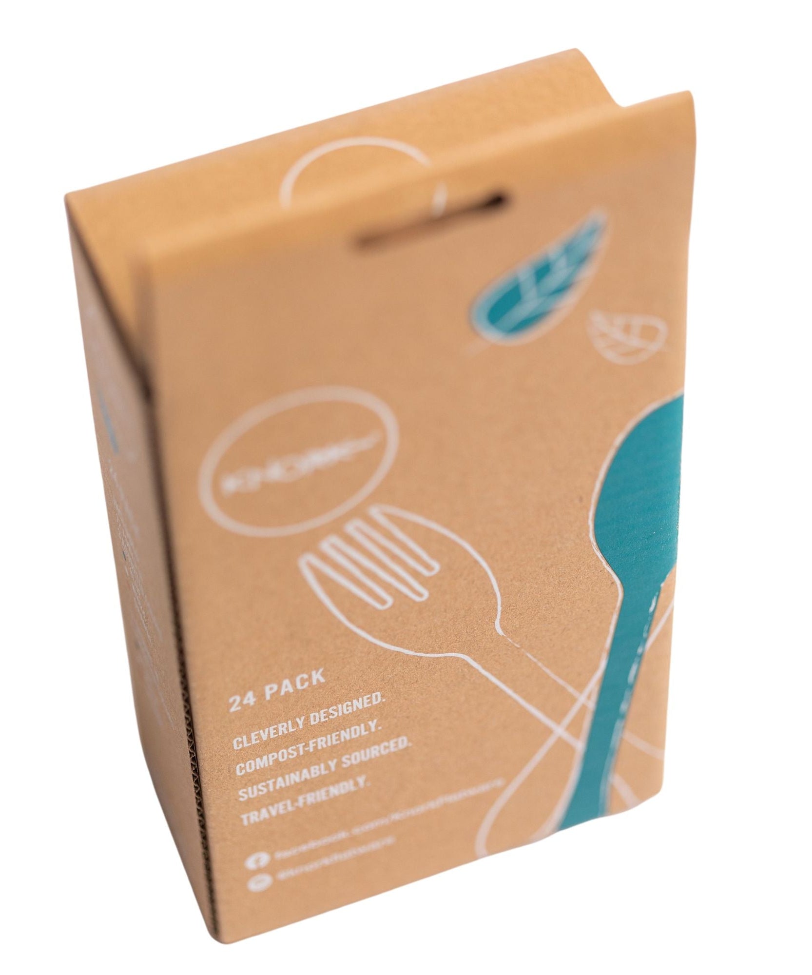 KNORK Eco 24er Pack Bambusbesteck-Set