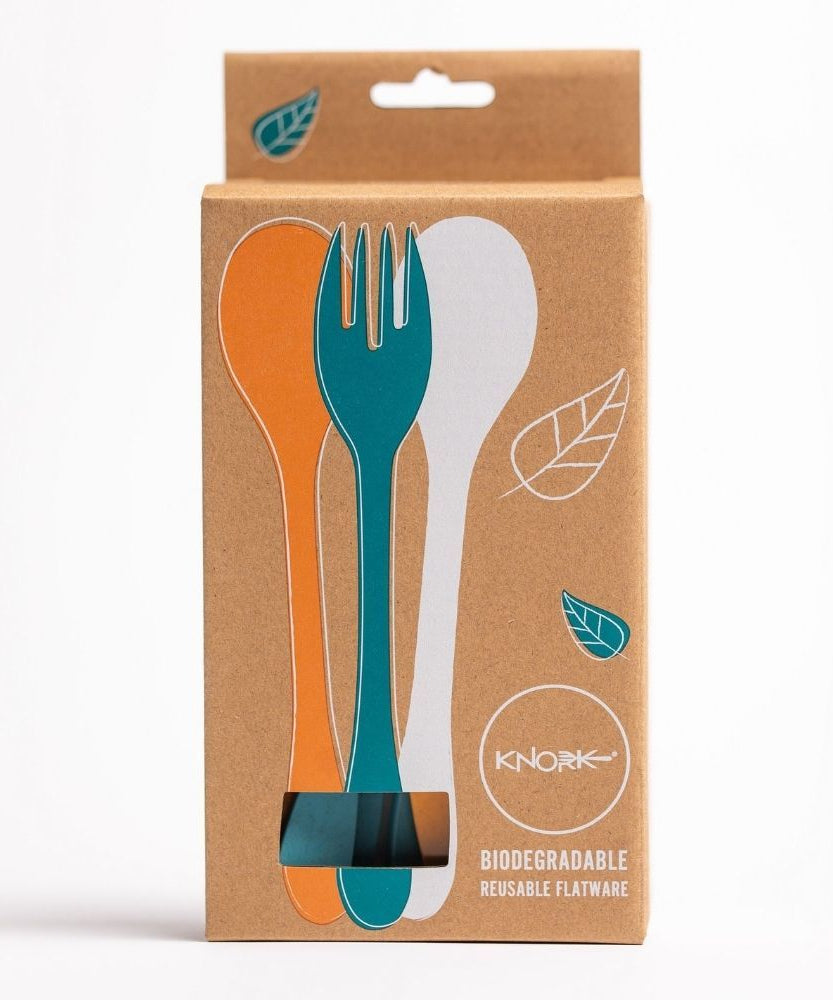KNORK Eco 24er Pack Bambusbesteck-Set
