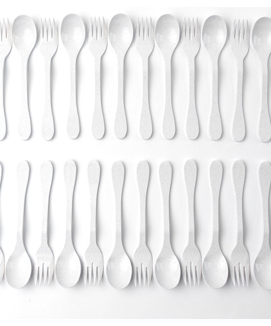 KNORK Eco 24er Pack Bambusbesteck-Set