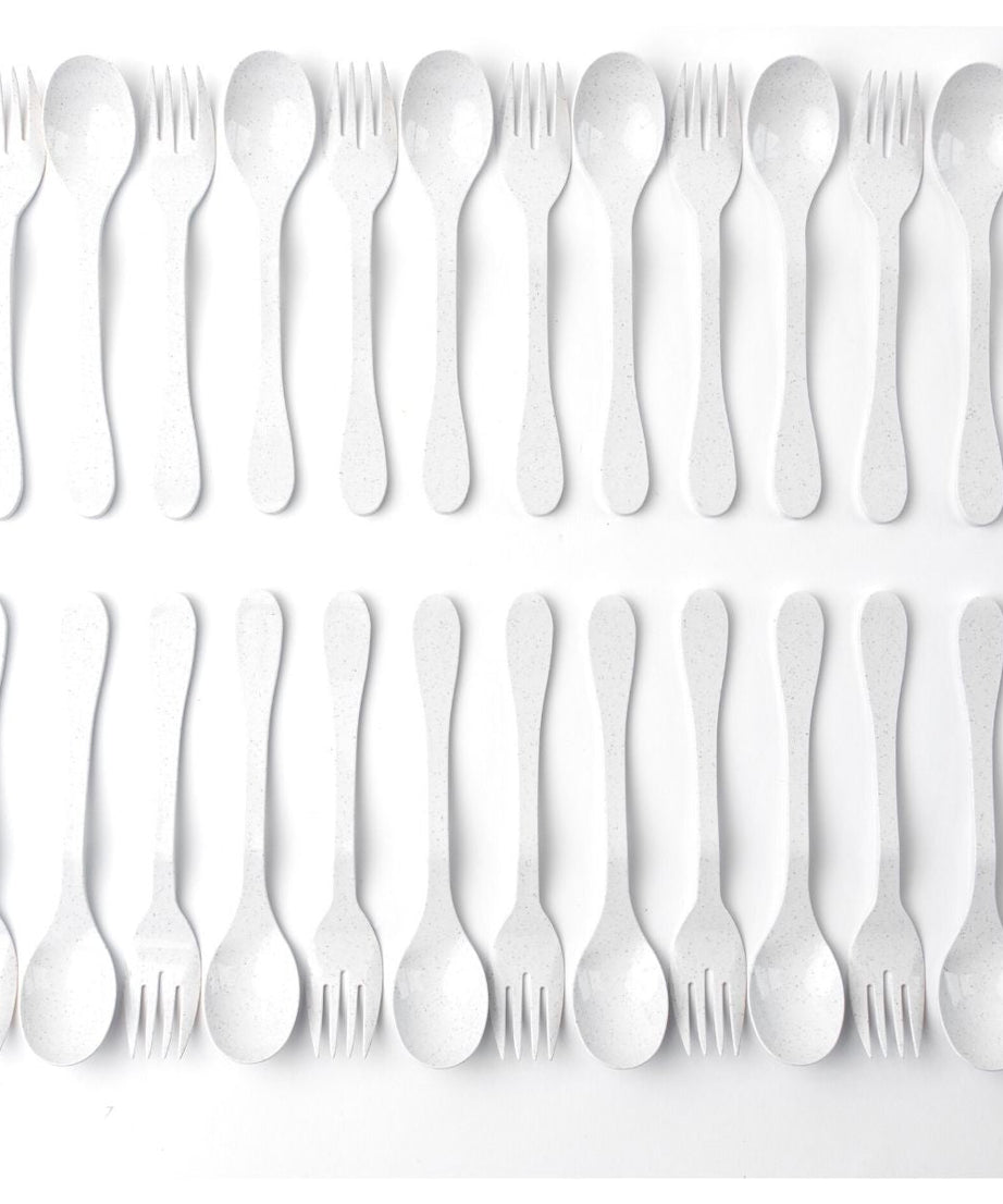 KNORK Eco 24er Pack Bambusbesteck-Set