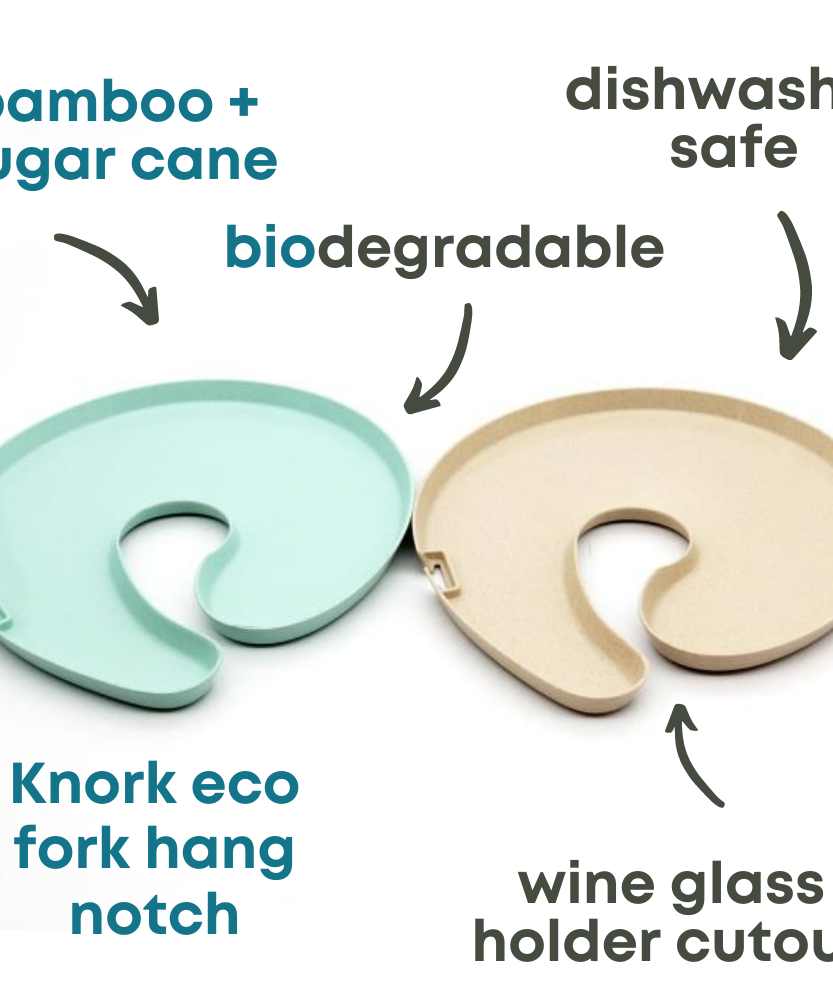 KNORK Eco Party-Teller, 2er-Pack
