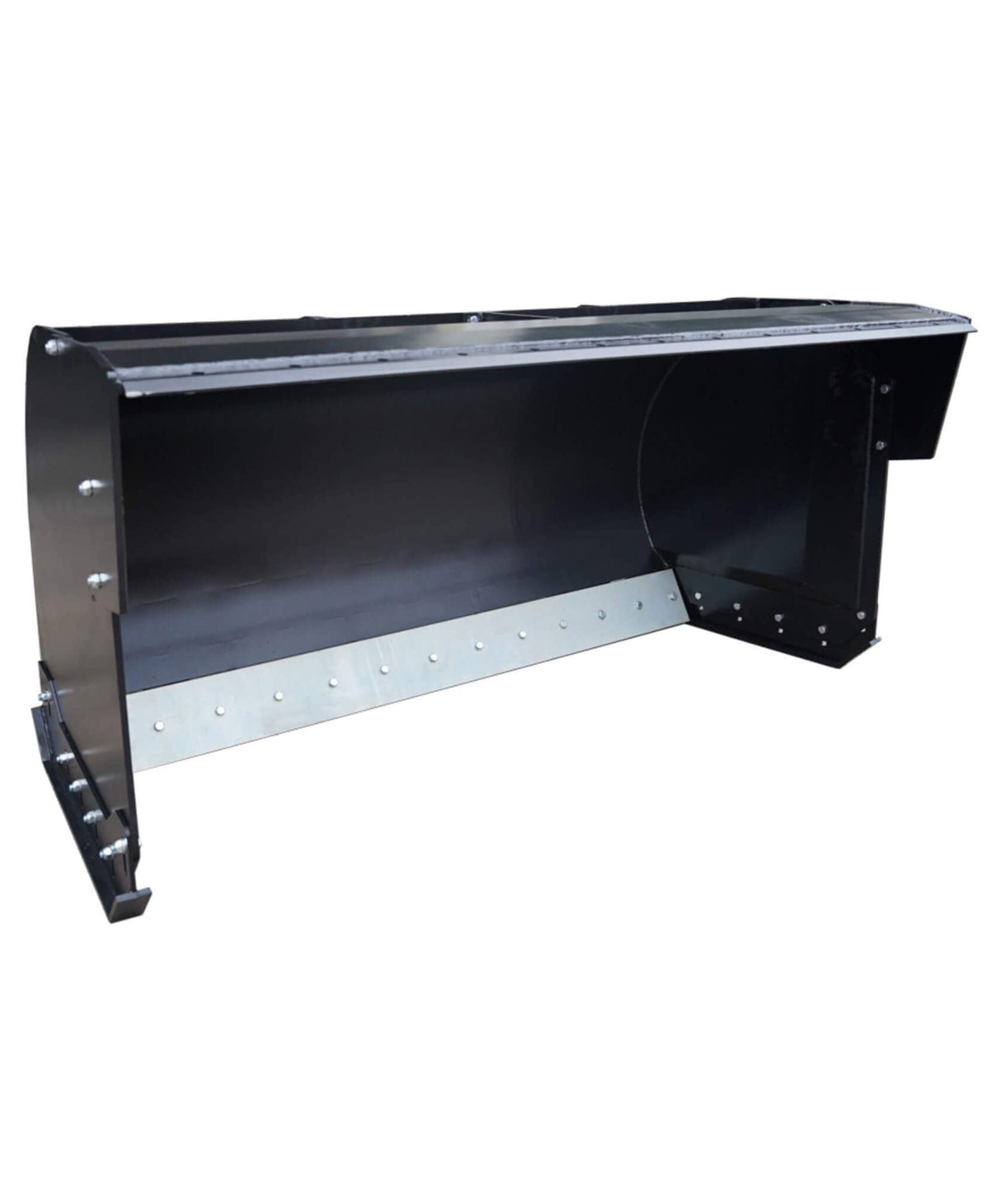 74-Inch Heavy-Duty Skid Steer Trip Edge Snow Pusher Attachment (SAK34098)
