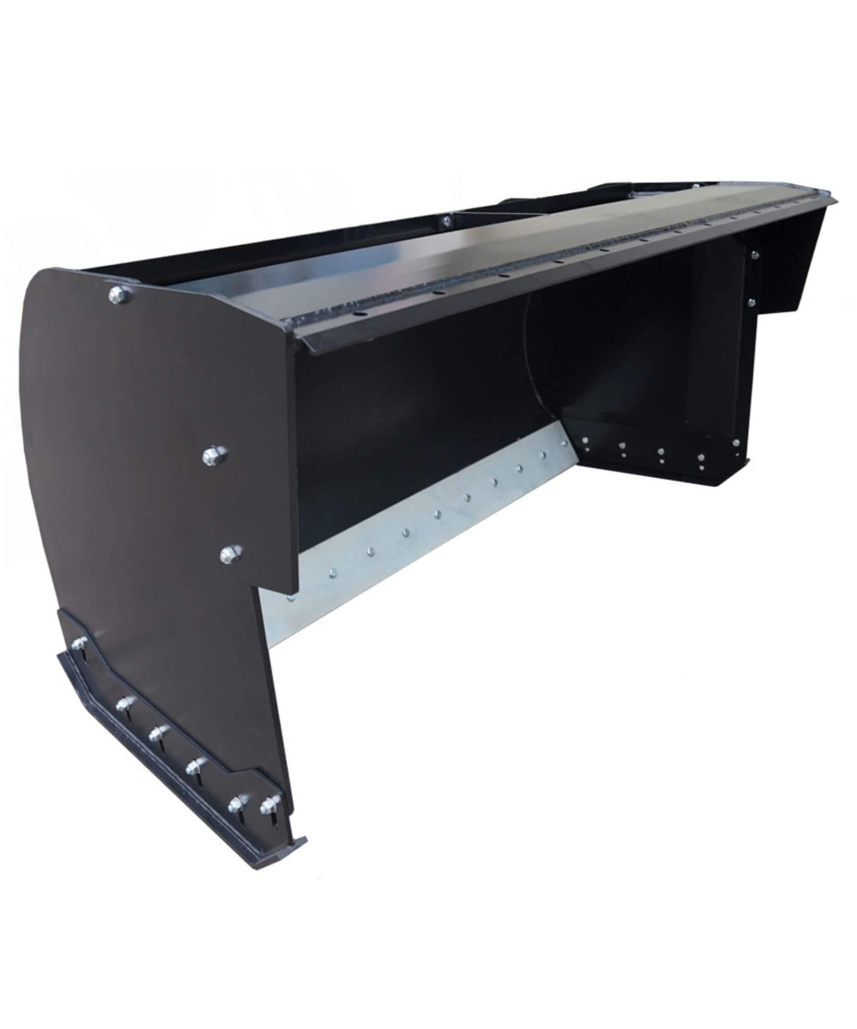 74-Inch Heavy-Duty Skid Steer Trip Edge Snow Pusher Attachment (SAK34098)