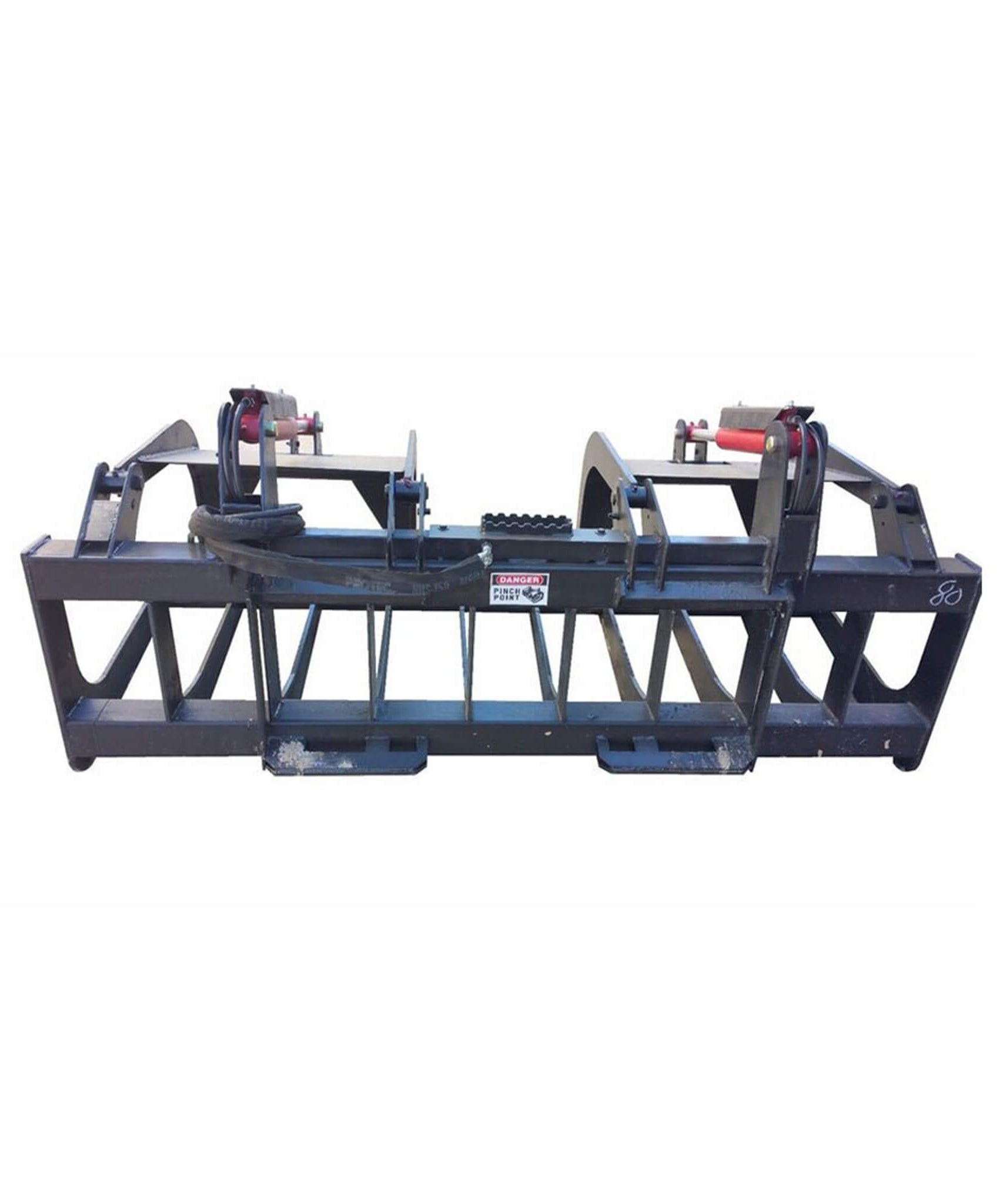 74-Inch Heavy-Duty Skid Steer Root Grapple Bucket Attachment (SAK65741)