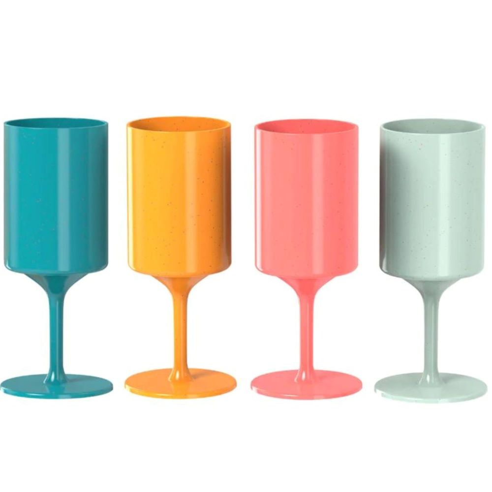 Eco Party Cup, 4-teilig, Outdoor Weinglas