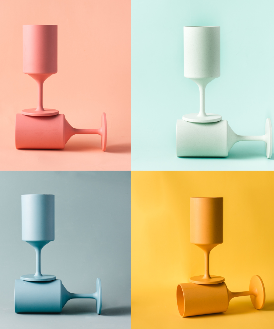 Eco Party Cup, 4-teilig, Outdoor Weinglas