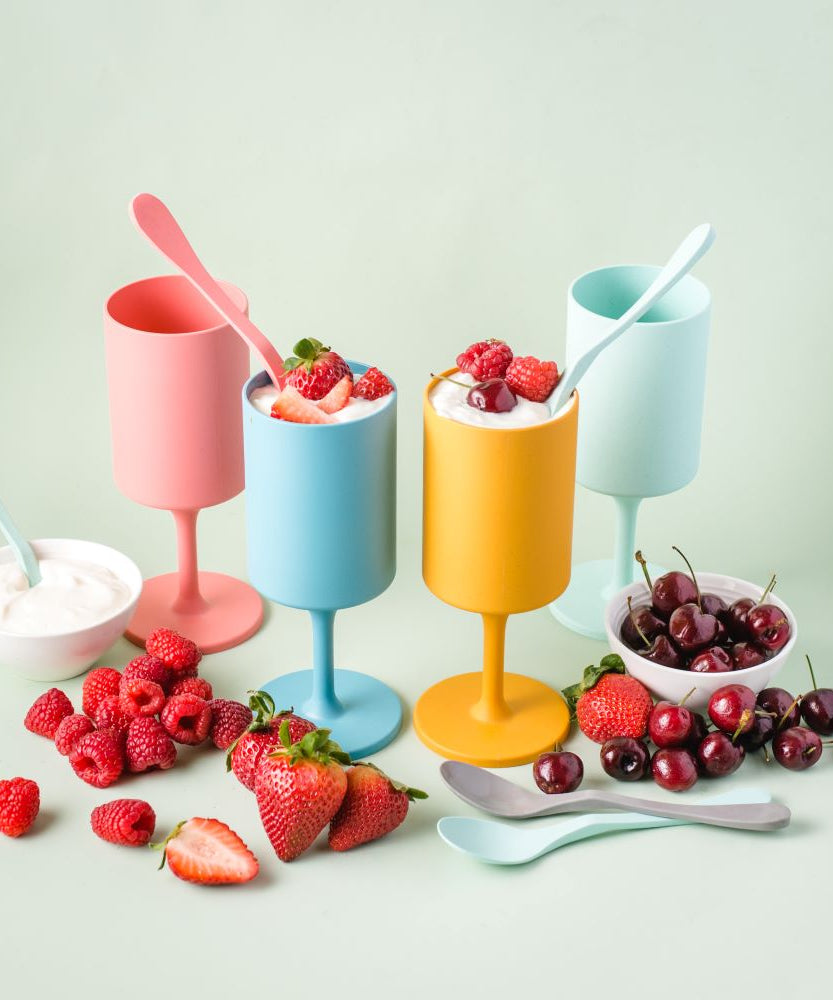 Eco Party Cup, 4-teilig, Outdoor Weinglas
