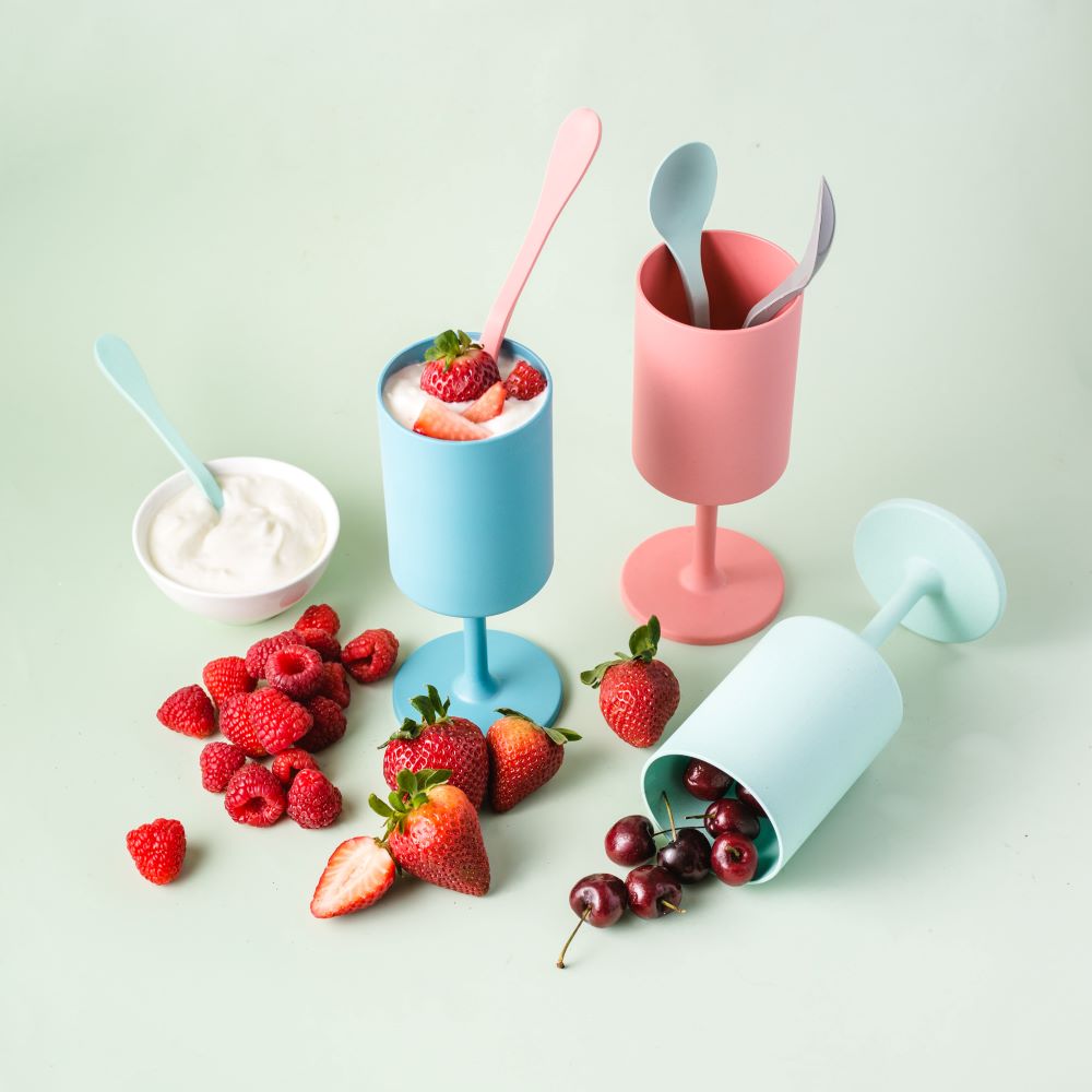 Eco Party Cup, 4-teilig, Outdoor Weinglas