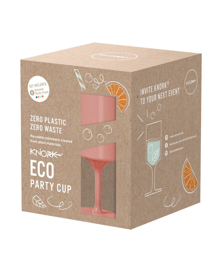 Eco Party Cup, 4-teilig, Outdoor Weinglas