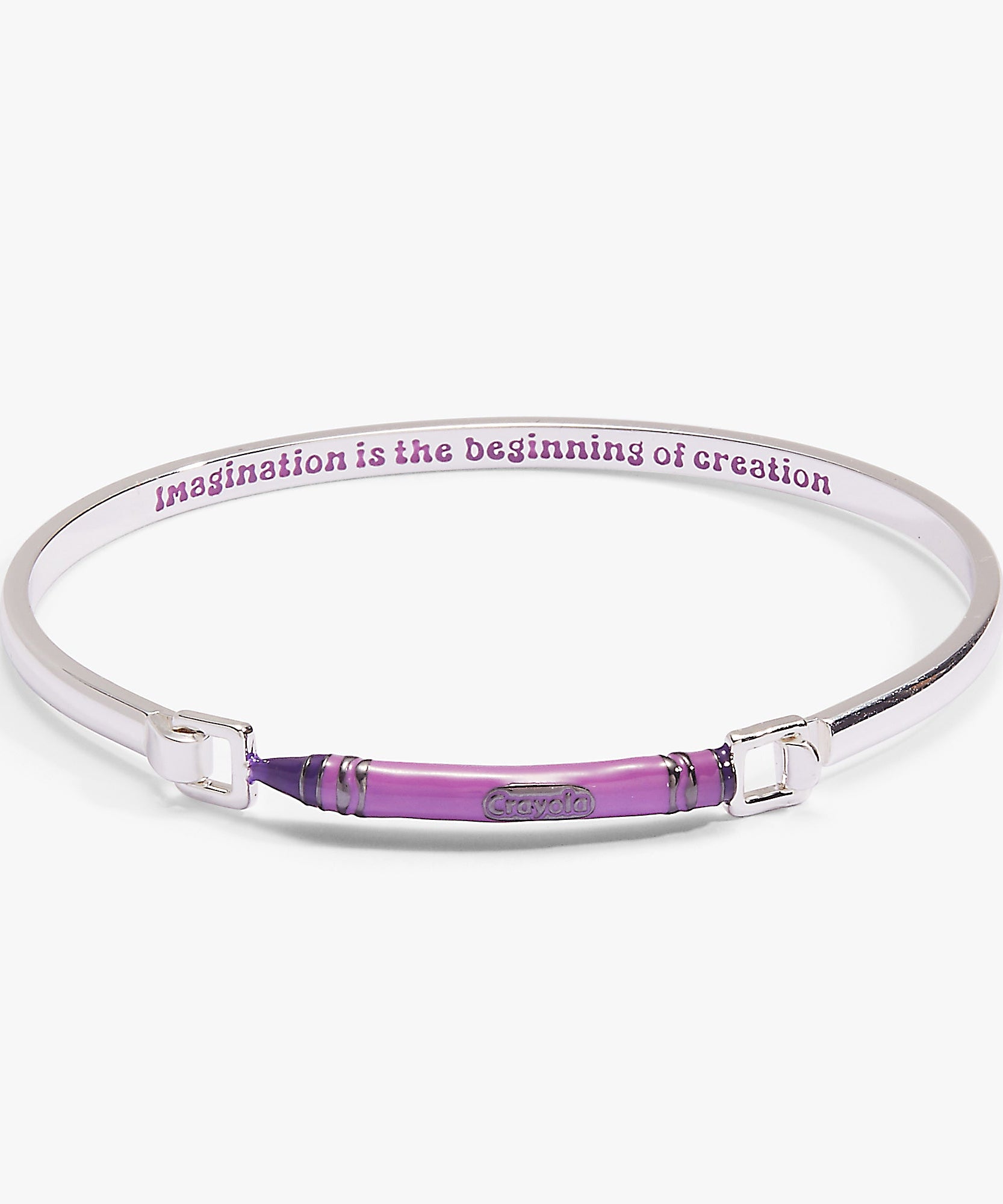 Crayola Royal Purple Crayon Tension Bangle
