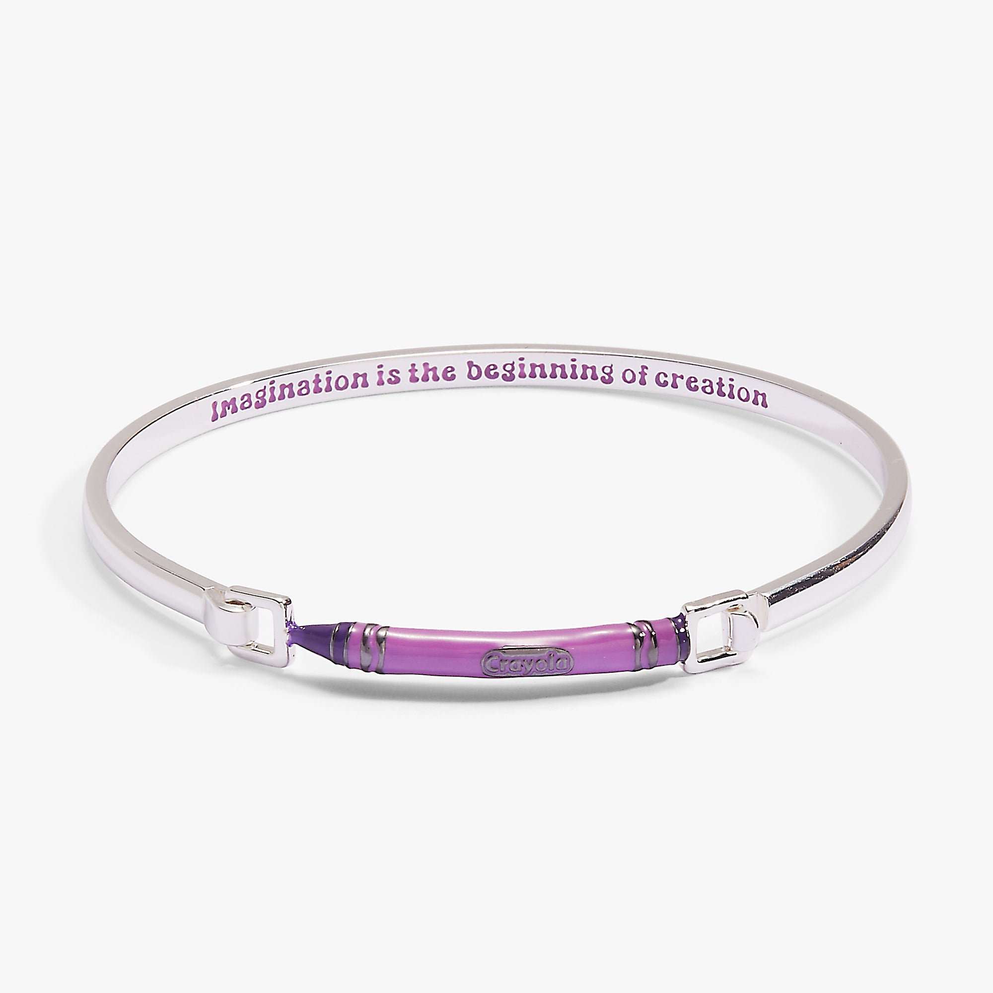 Crayola Royal Purple Crayon Tension Bangle