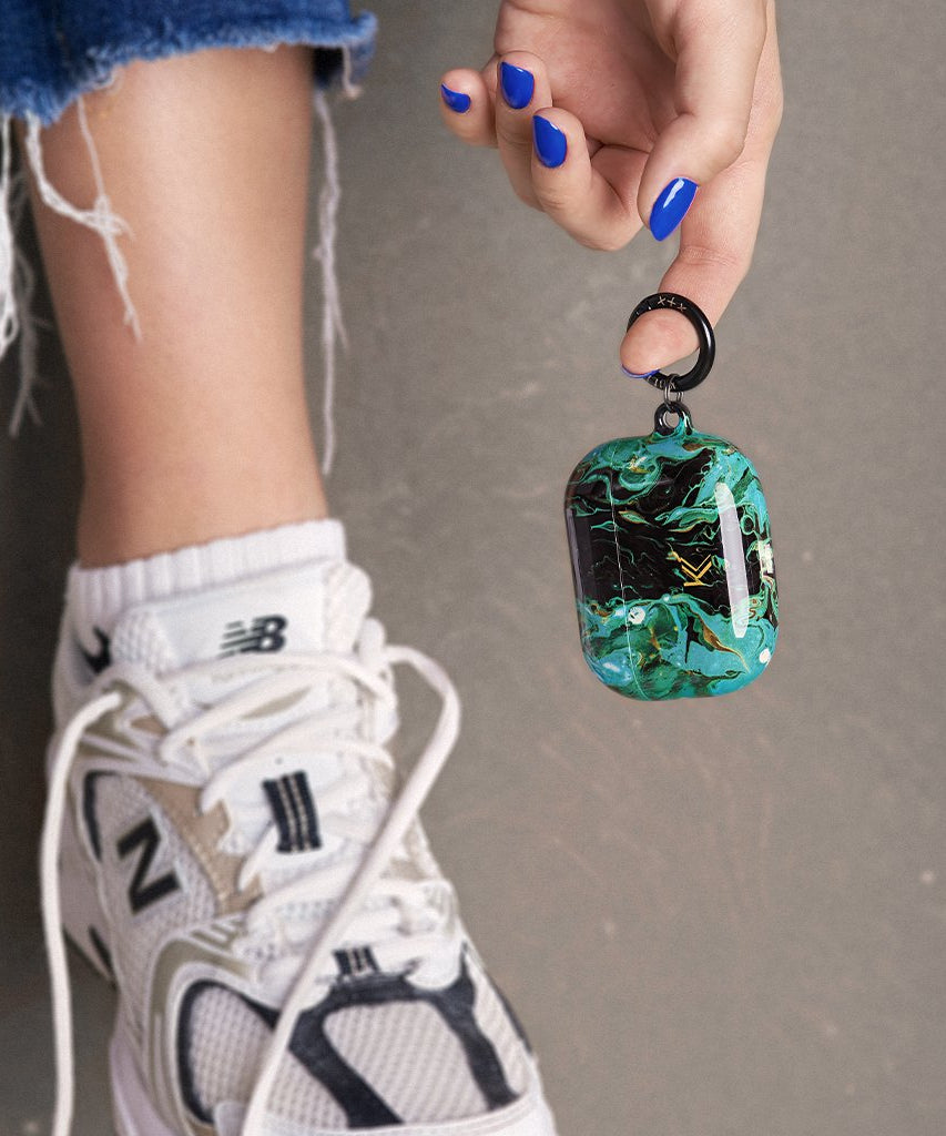 Misty Emerald AirPods-Hülle