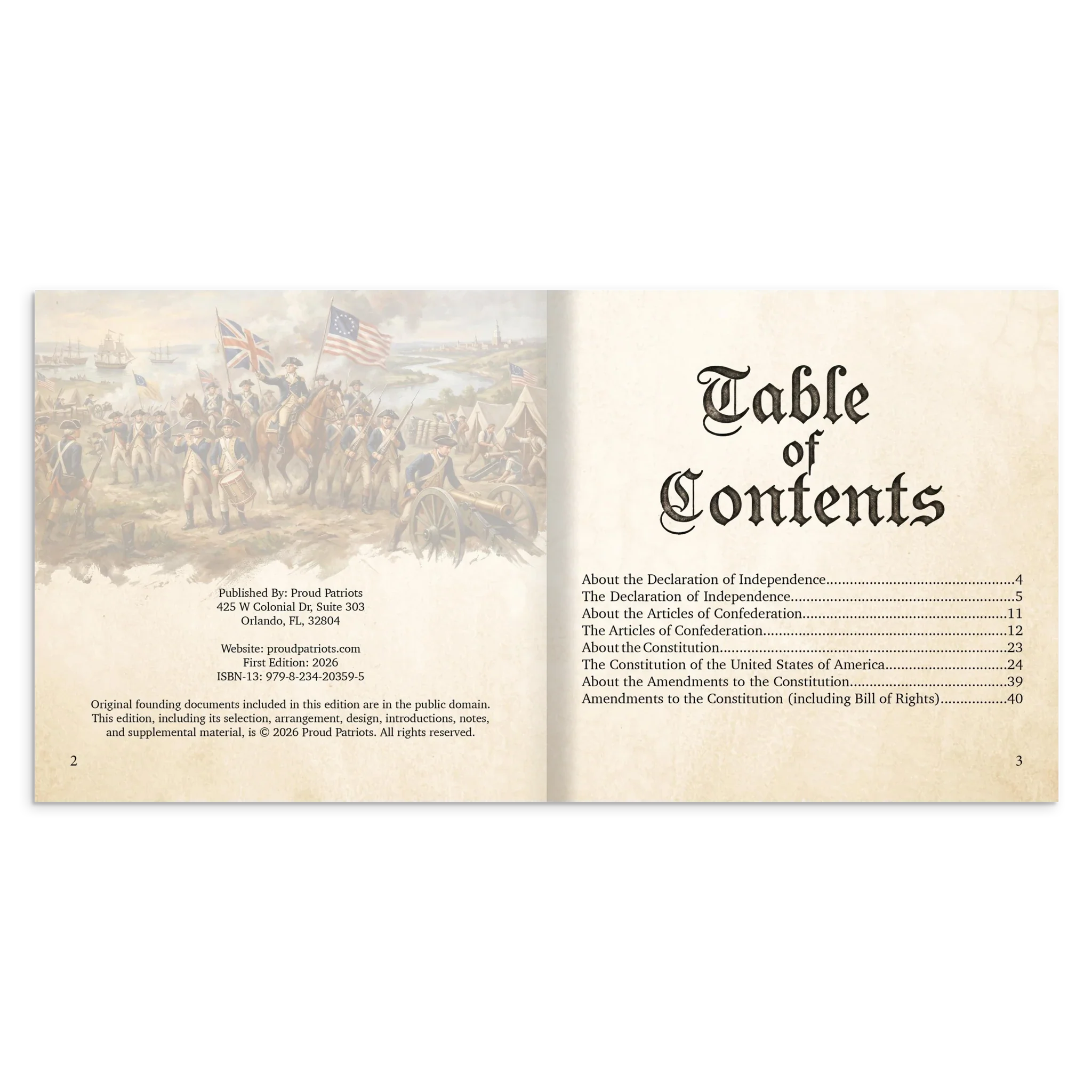 Die Verfassung und die Gründungsdokumente: Das Buch zum 250. Jahrestag Amerikas