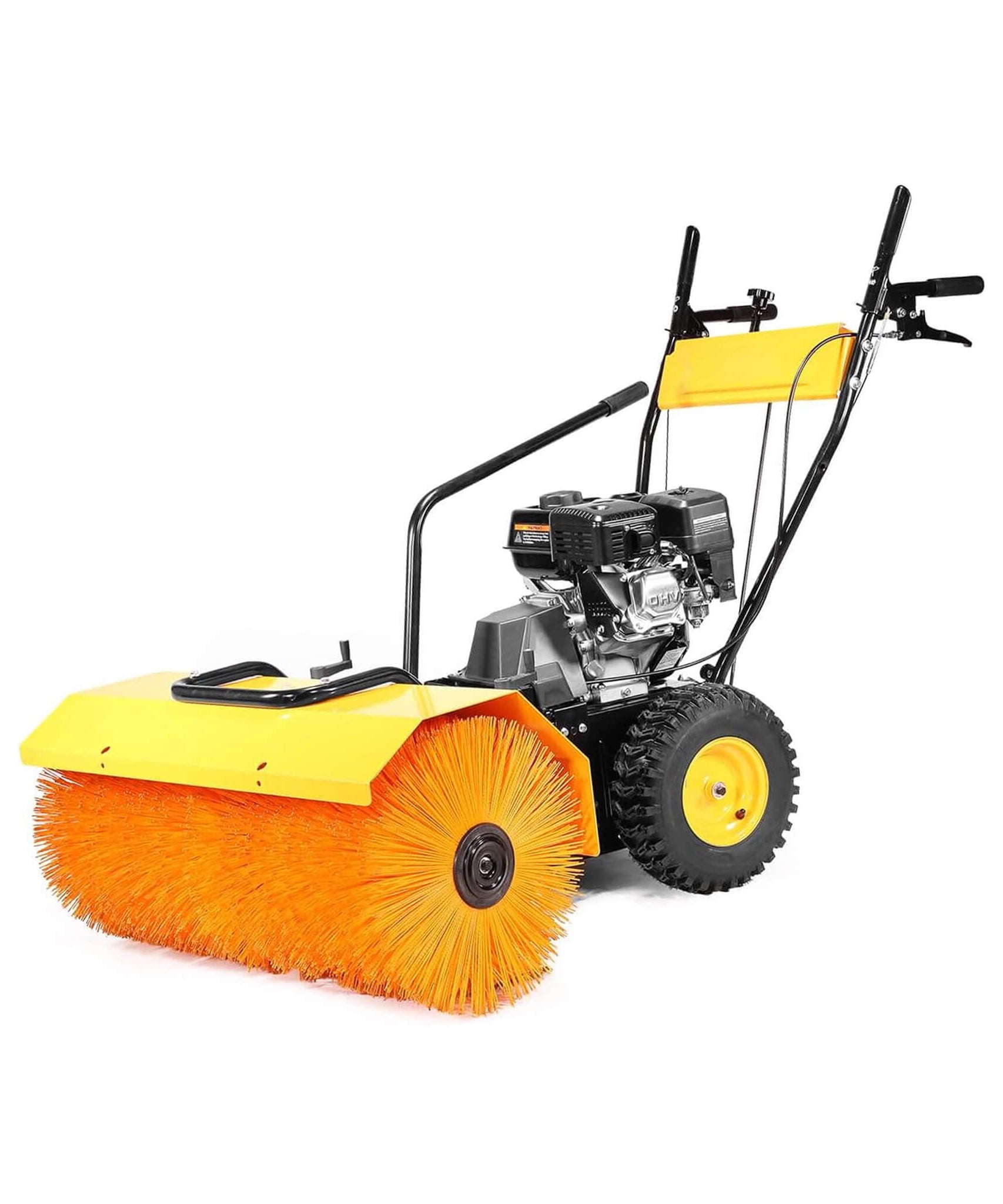 Heavy-Duty 7HP 31-Inch Commercial Walk-Behind Gas-Powered Sweeper (SAK25489)
