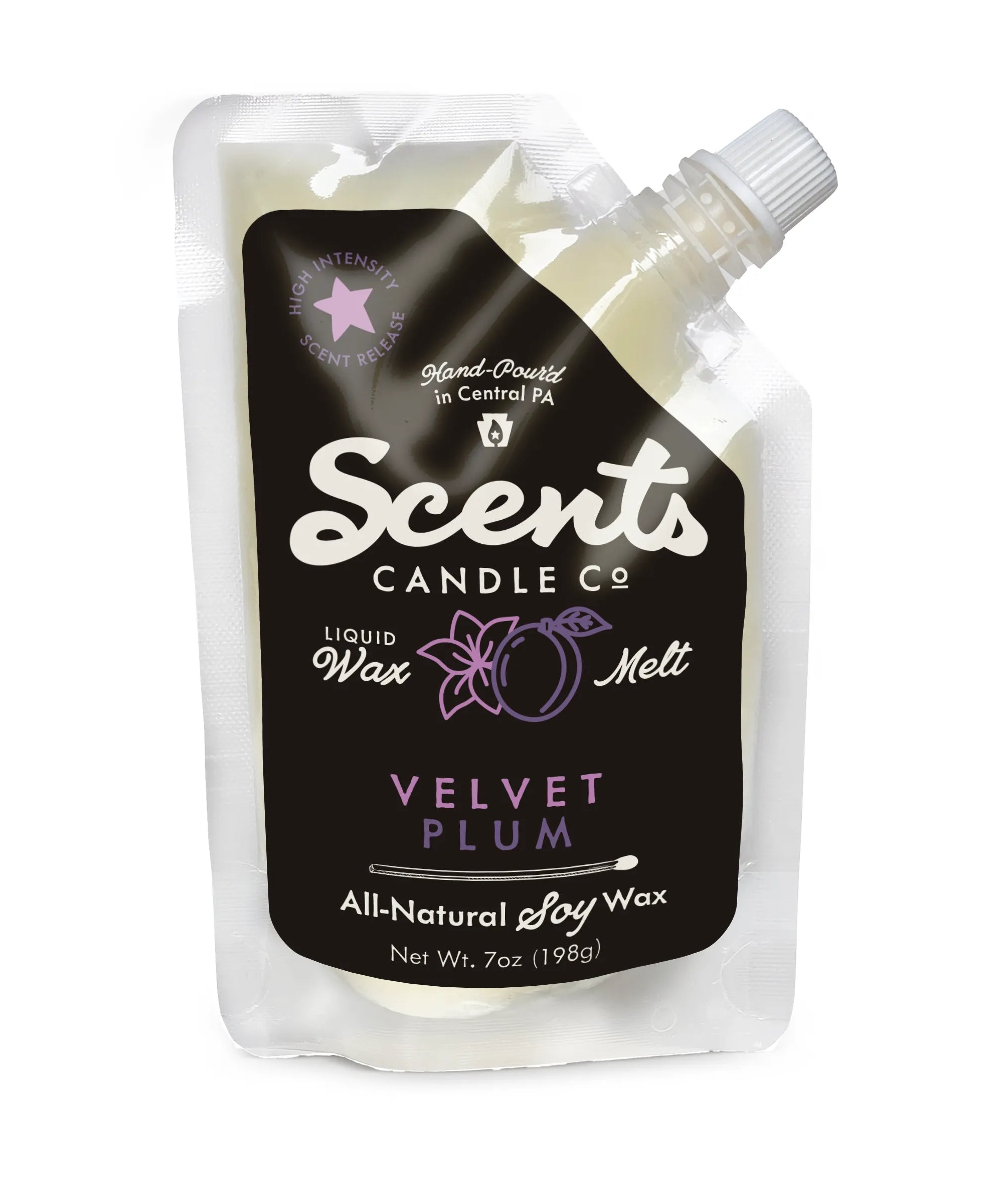 Velvet Plum Soy Wax Candles by Scents Candle Co.