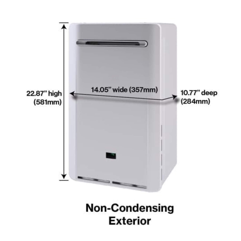 RN 8.5 GPM Indoor 180K BTU Non-Condensing Tankless Natural Gas Water Heater (SAK39176)