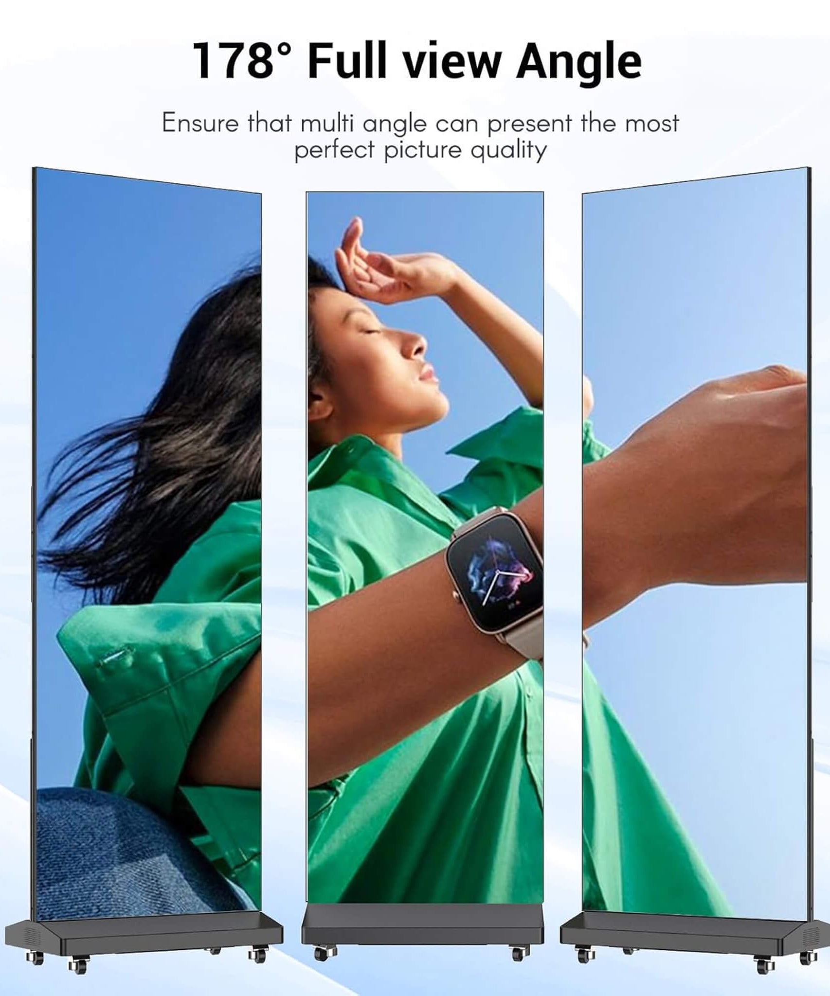 80-Inch Commercial Ultra-High Resolution LED Digital Advertising Signage Display (SAK50816)