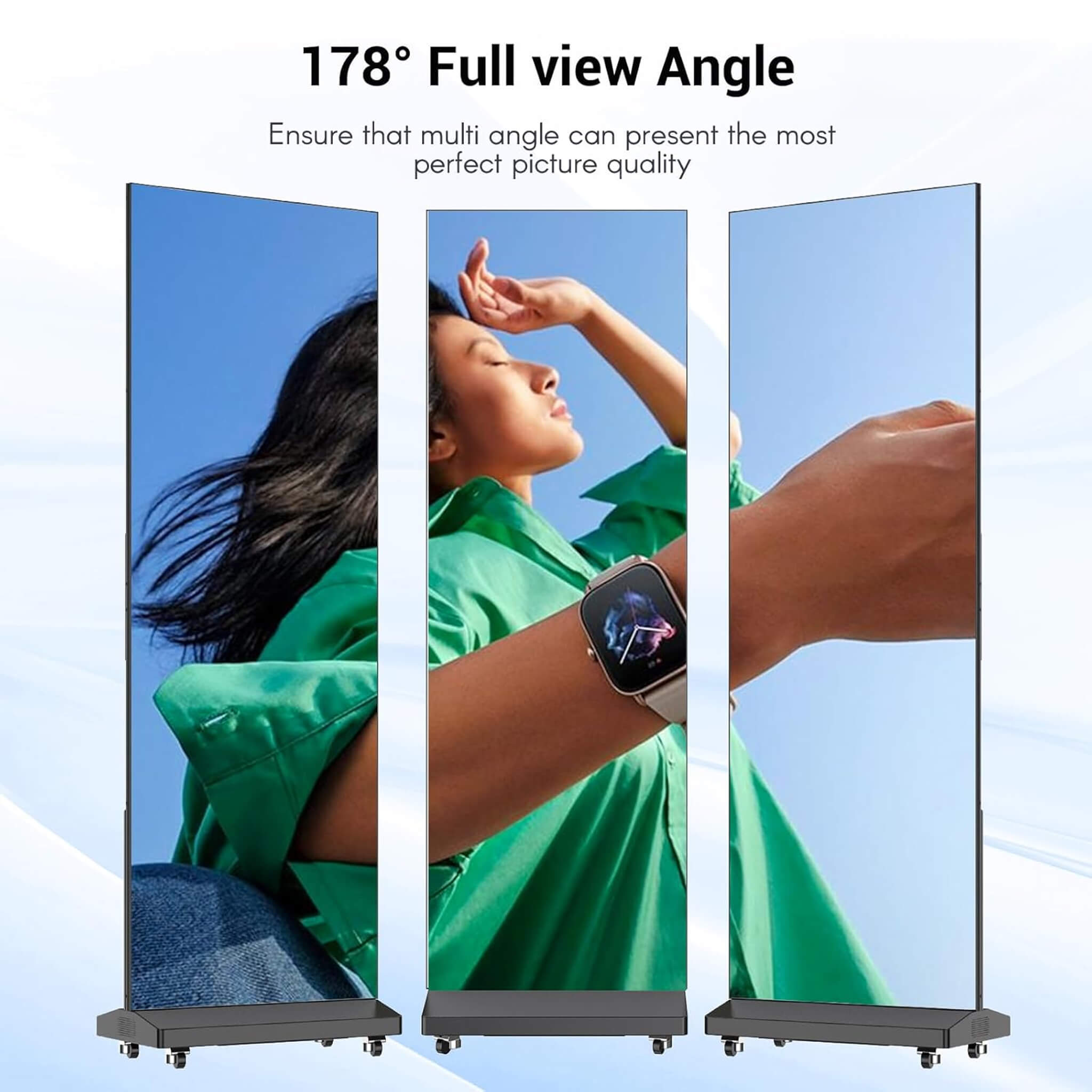 80-Inch Commercial Ultra-High Resolution LED Digital Advertising Signage Display (SAK50816)