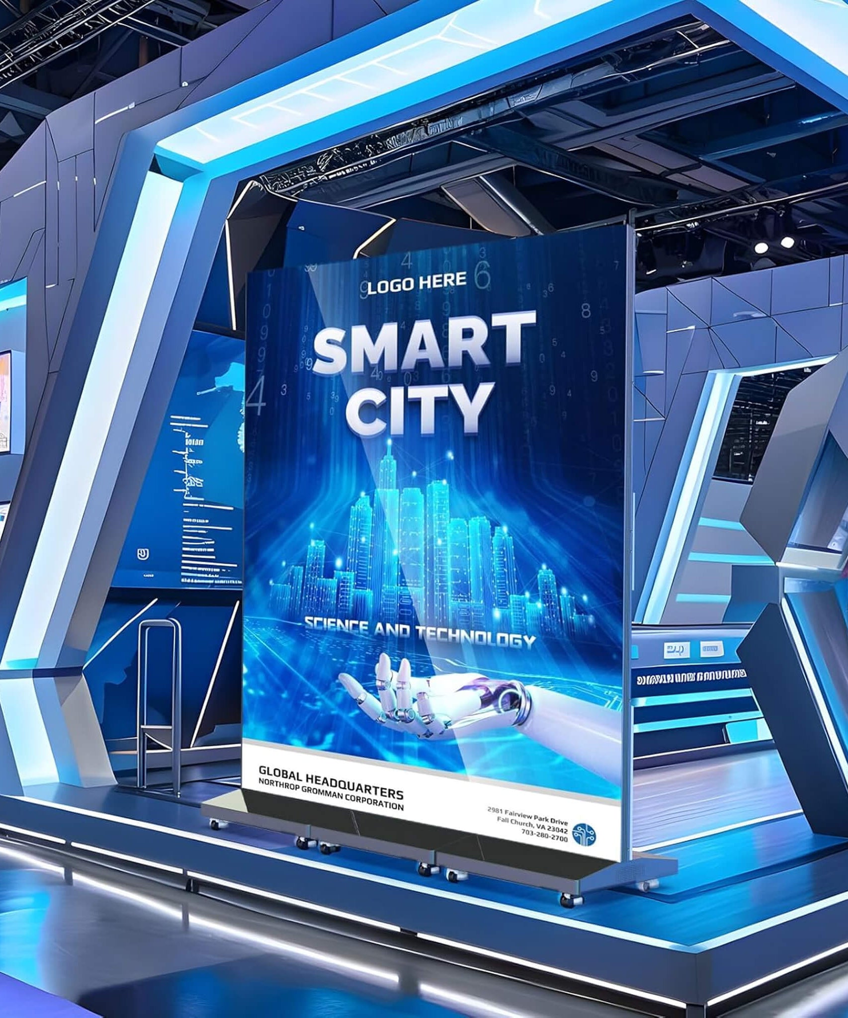 80-Inch Commercial Ultra-High Resolution LED Digital Advertising Signage Display (SAK50816)