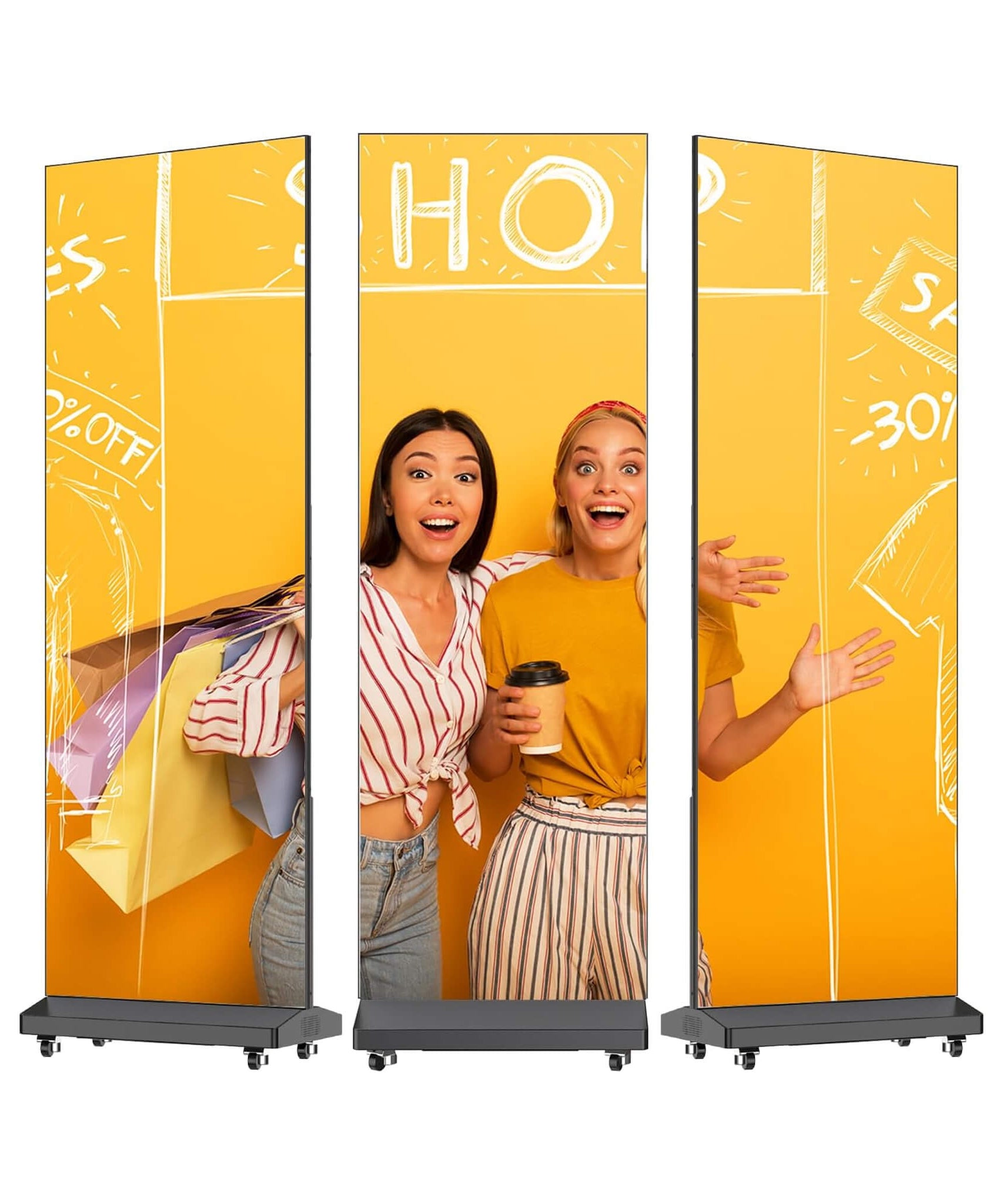 80-Inch Commercial Ultra-High Resolution LED Digital Advertising Signage Display (SAK50816)