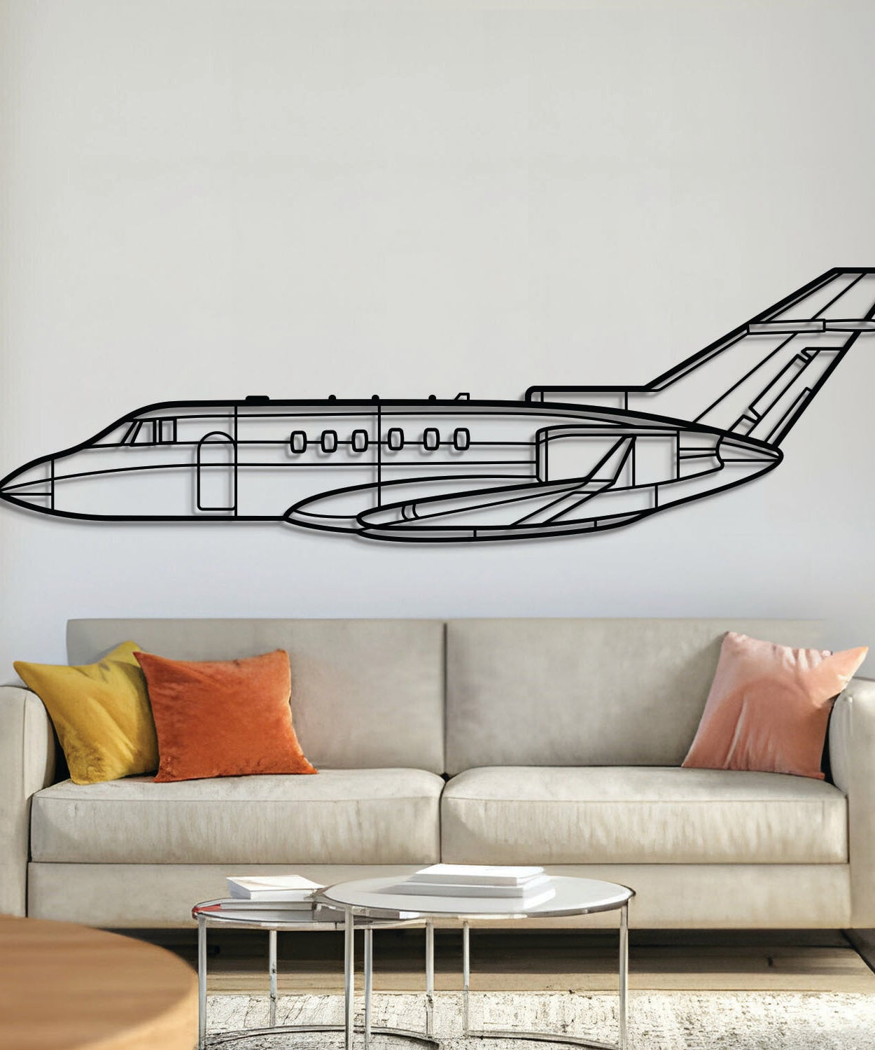 800XP Metallflugzeug Wandkunst - NCP0363