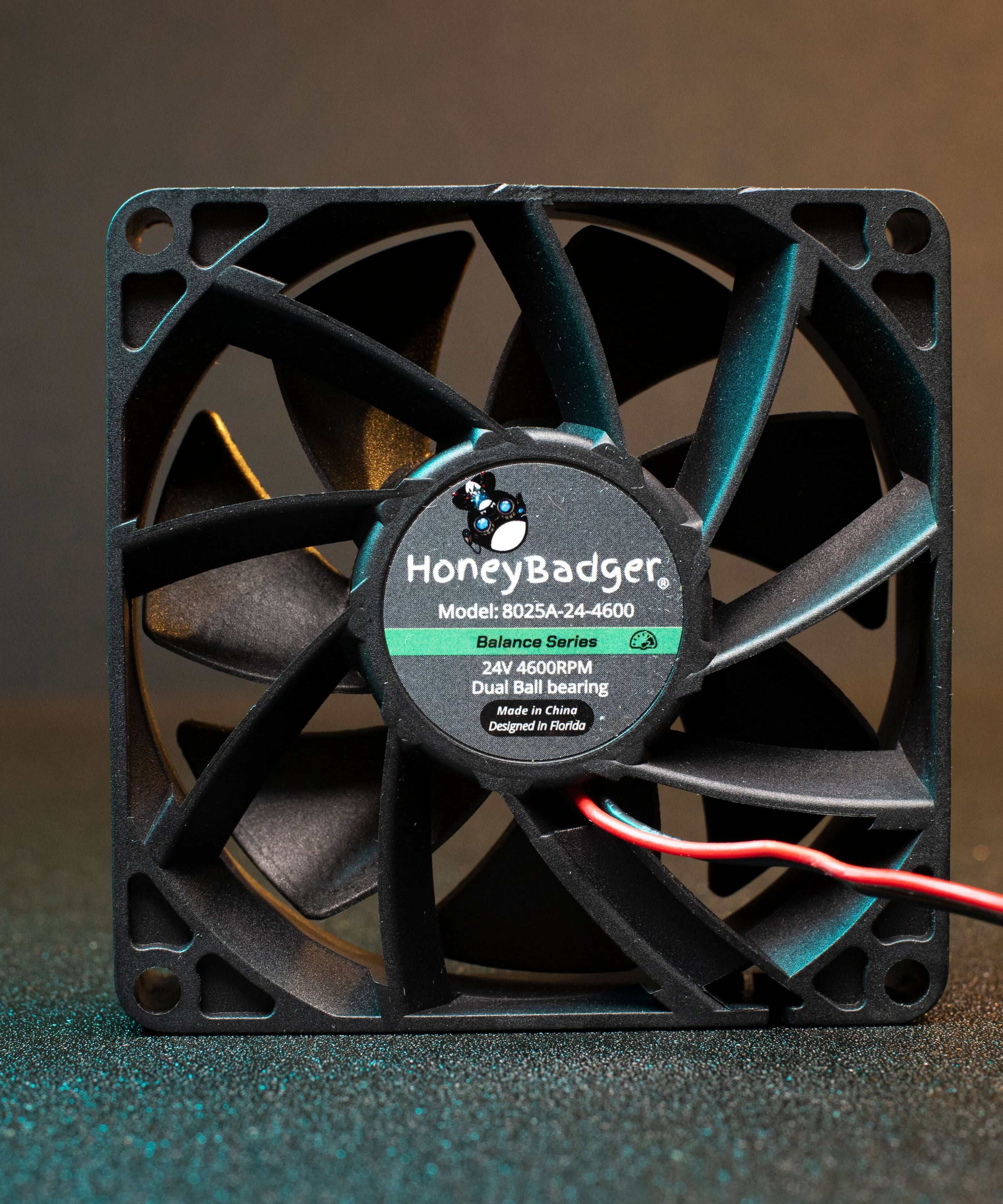 HoneyBadger Balance Series 8025 Axial Fan
