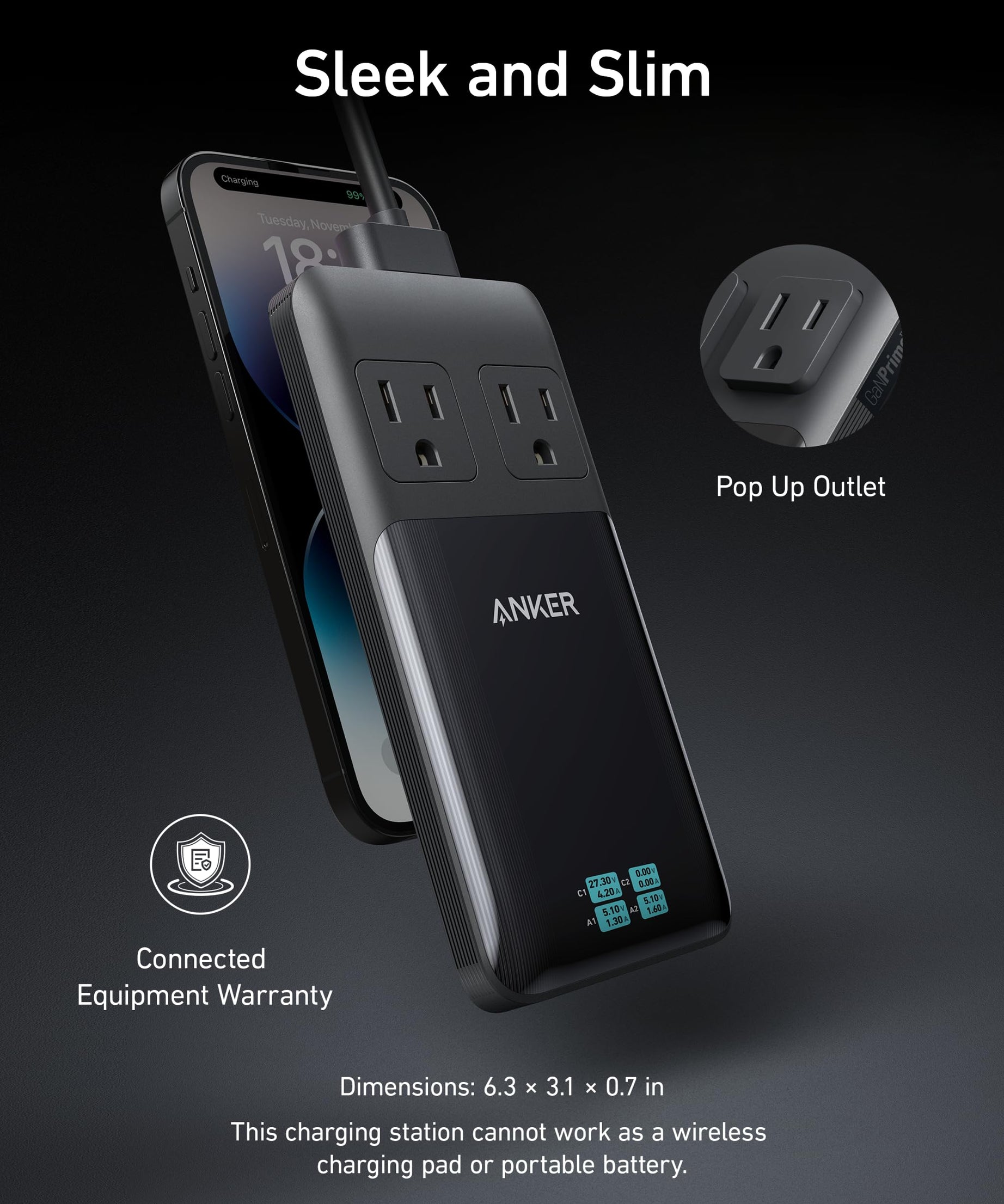 Anker Prime 6-in-1 Charging Station (140W)