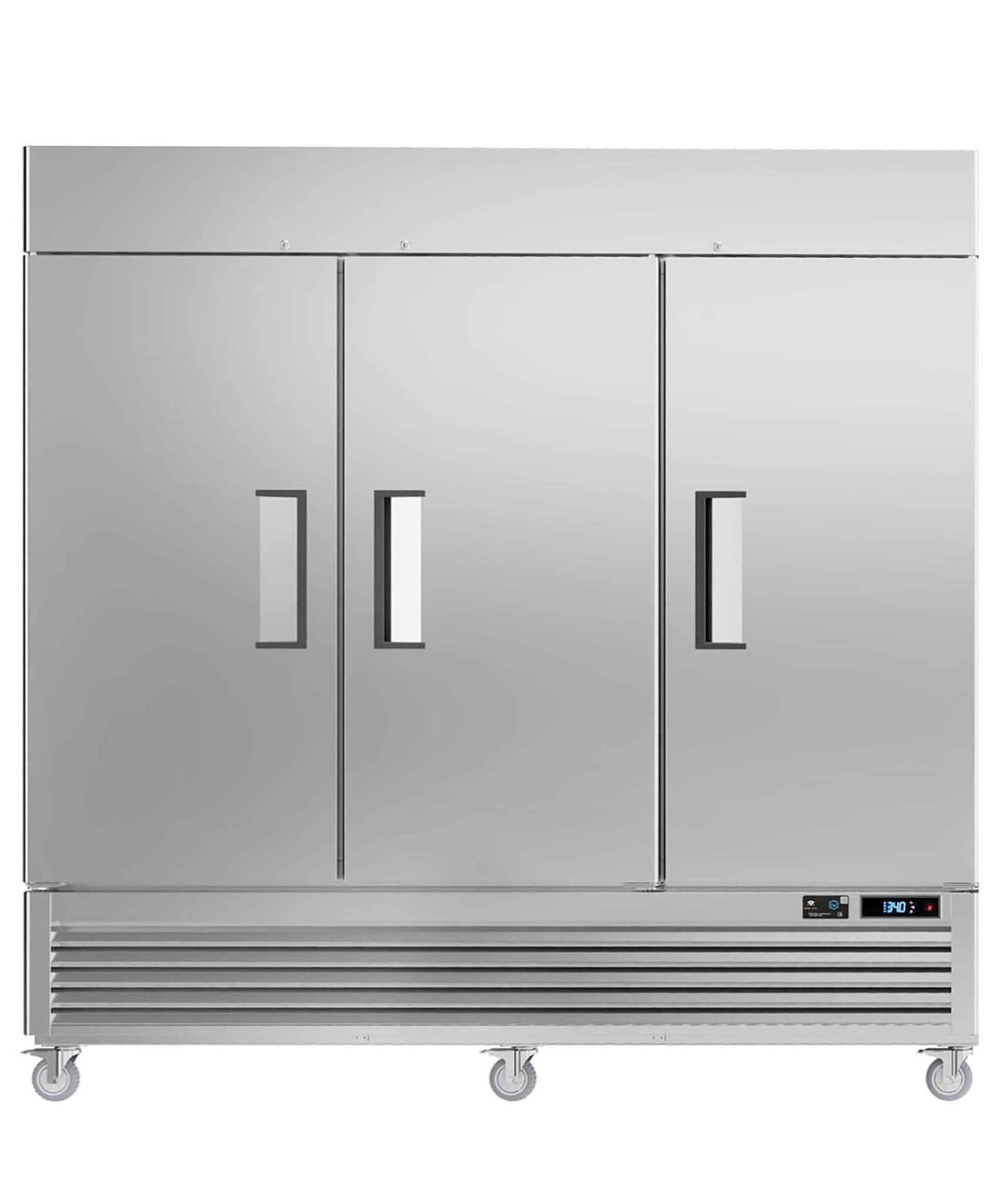 82-Inch Commercial 72 Cu.Ft 3-Door WiFi Refrigerator With Smart App Control (SAK58320)