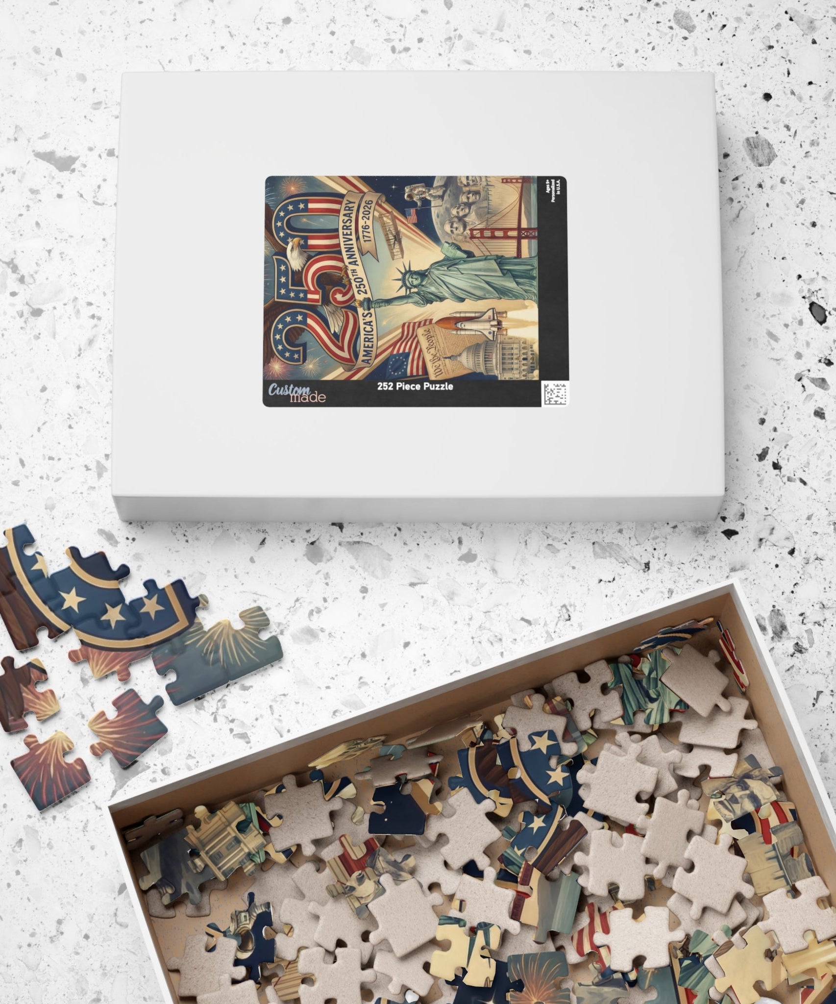 Amerika 250. Jubiläums-Puzzle (252, 520, 1014 Teile)