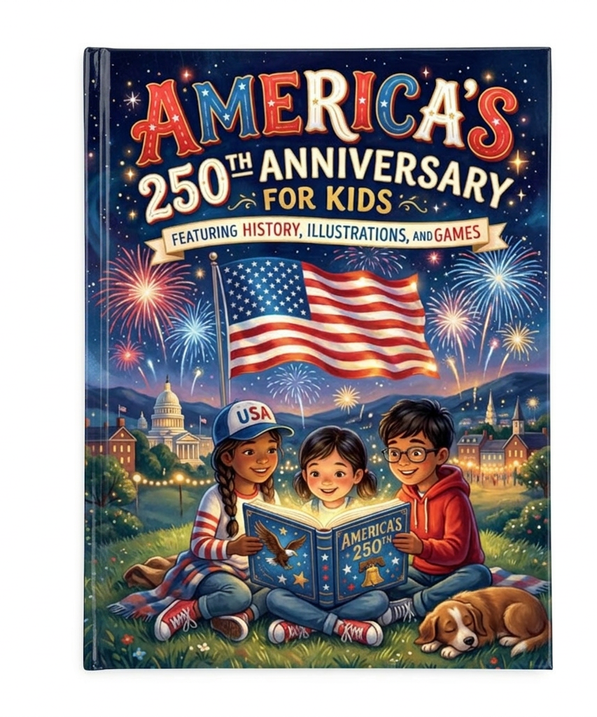Amerikas 250. Jubiläum für Kinder (Gebundene Ausgabe)