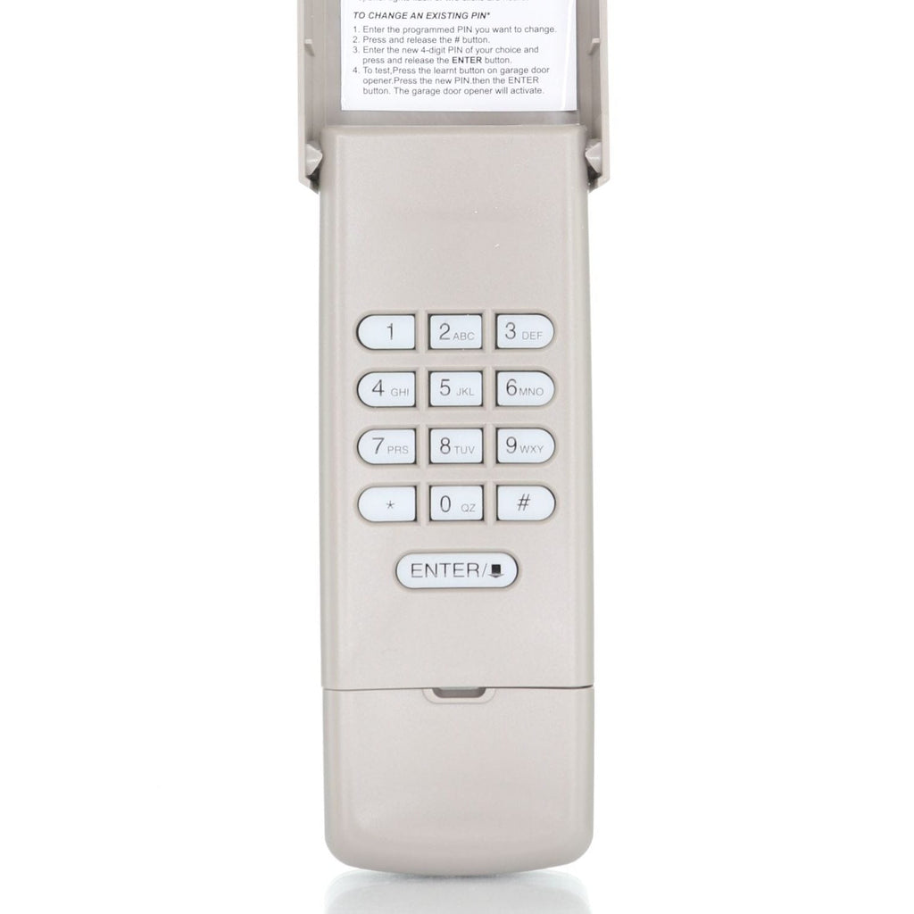 Substitute for LiftMaster 376LM / 376LMC Wireless Keyless Entry 315MHz Garage Door Opener Remote Control [877MAX]