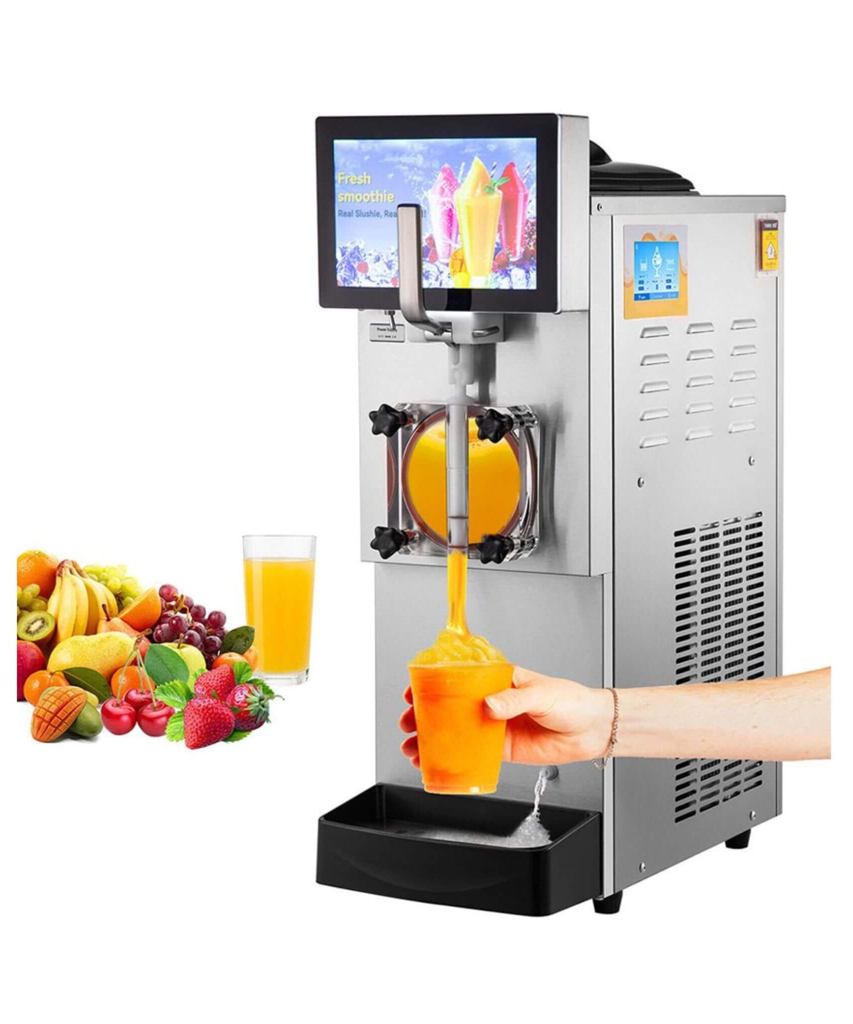 8L Commercial 1050W Single Frozen Margarita Ice Slushy Drink Maker Machine (SAK94026)