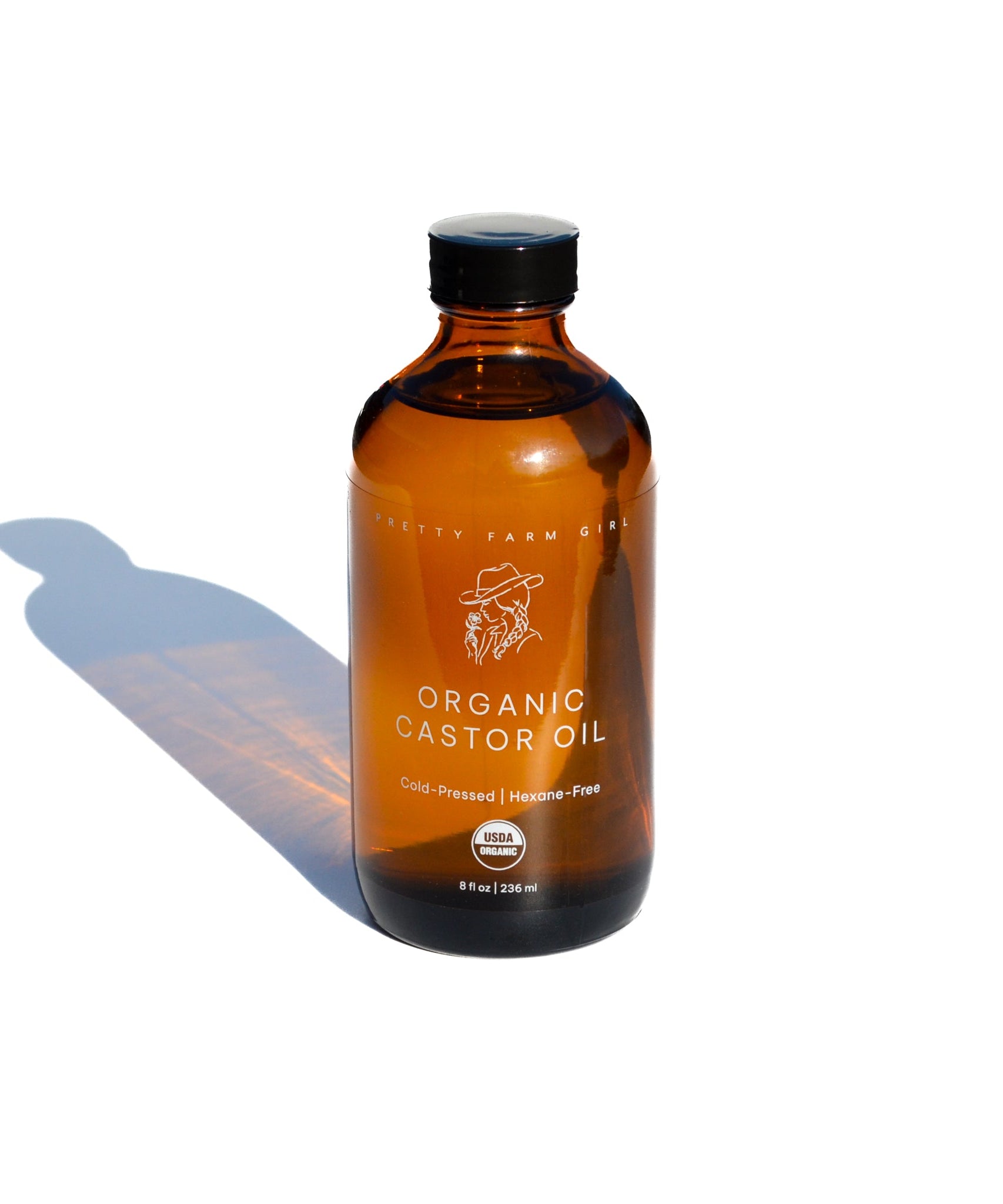 Pure Organic Cold Pressed Hexane-Free Castor Oil