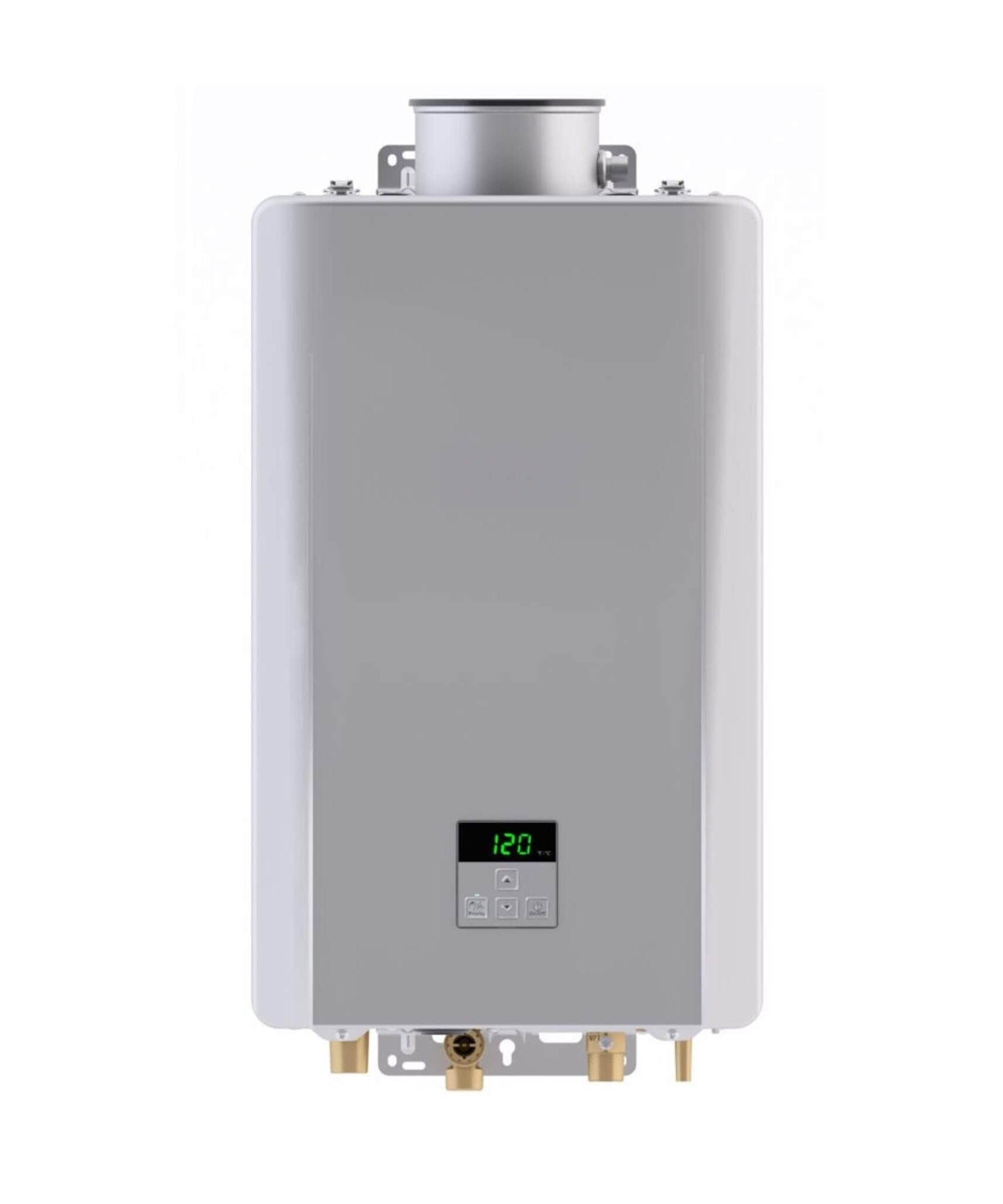 RN 9.8 GPM 199K BTU Indoor Non-Condensing Tankless Liquid Propane Water Heater (SAK15386)
