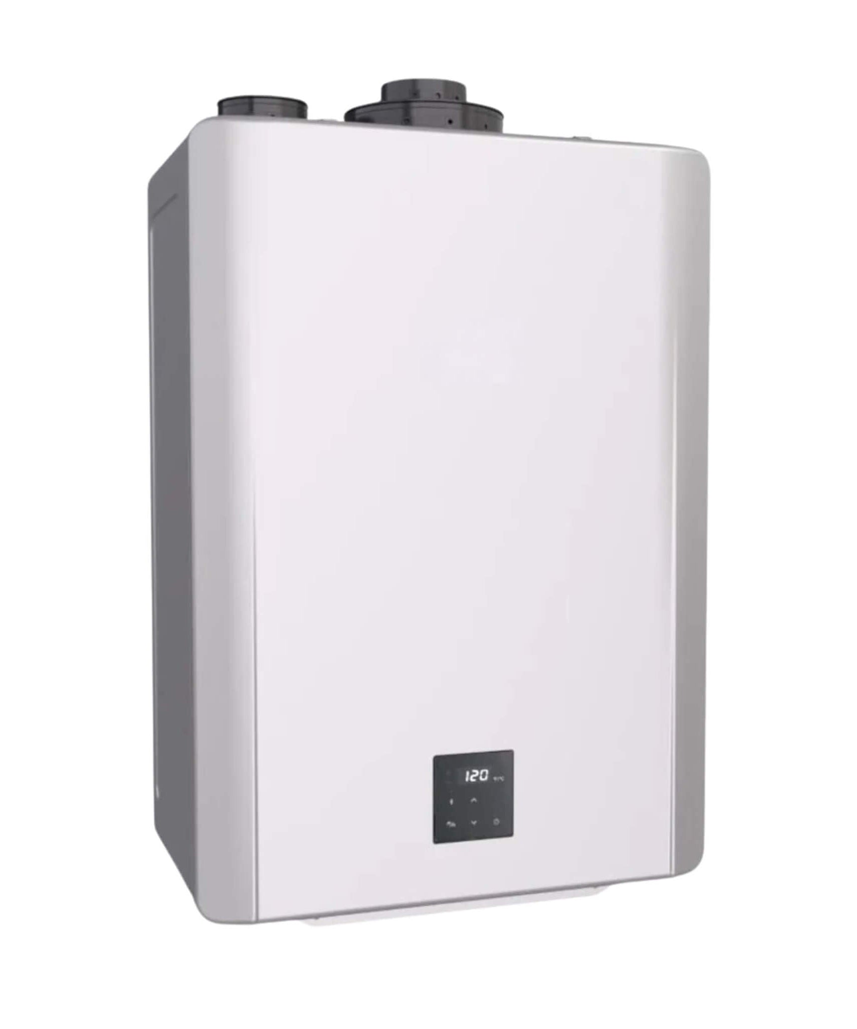 RN 9.0 GPM 160K BTU Condensing Smart Sense Tankless Water Heater (SAK69107)