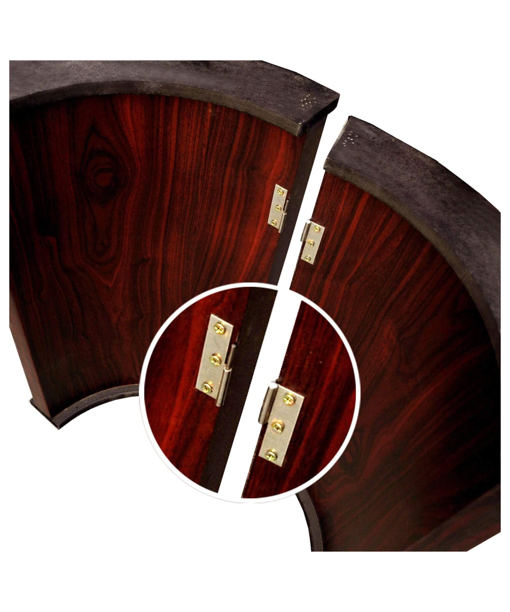 Premium 96-Inch Poker Table With Speed Cloth And Wooden Texture Racetrack For 10 Players (SAK75023)