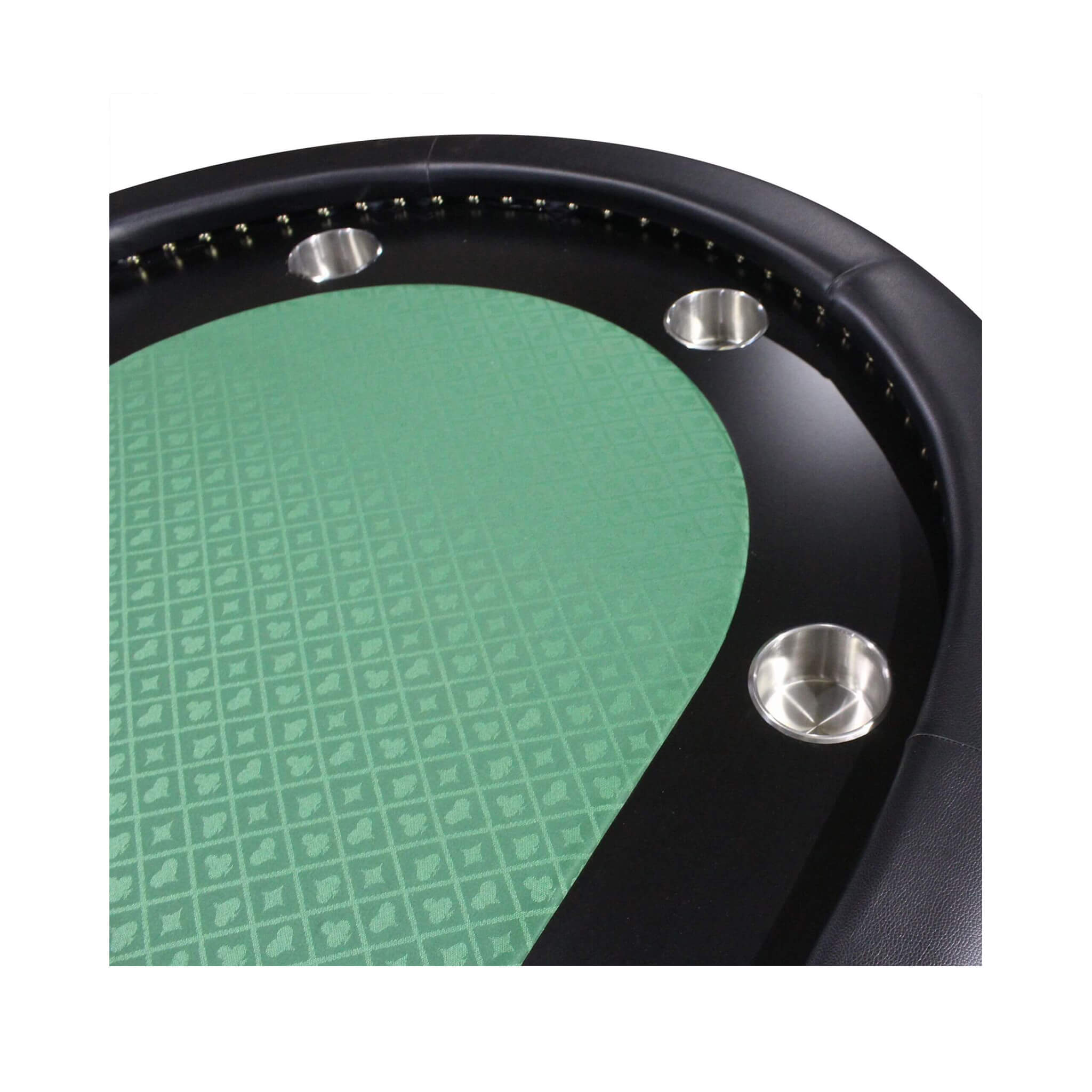96-Inch Premium 10-Player Poker Table With Cup Holders And Chip Tray (SAK16495)
