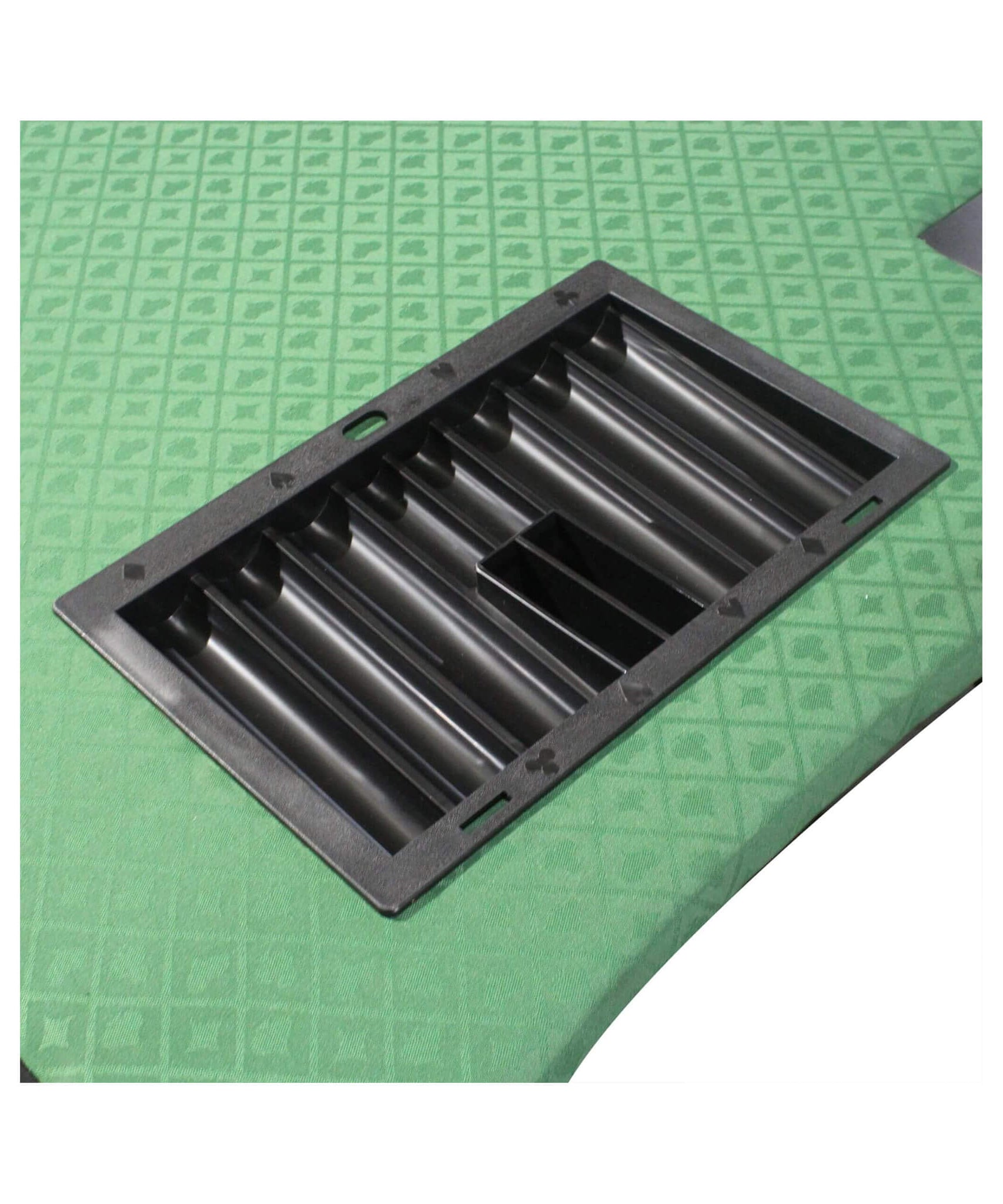 96-Inch Premium 10-Player Poker Table With Cup Holders And Chip Tray (SAK16495)