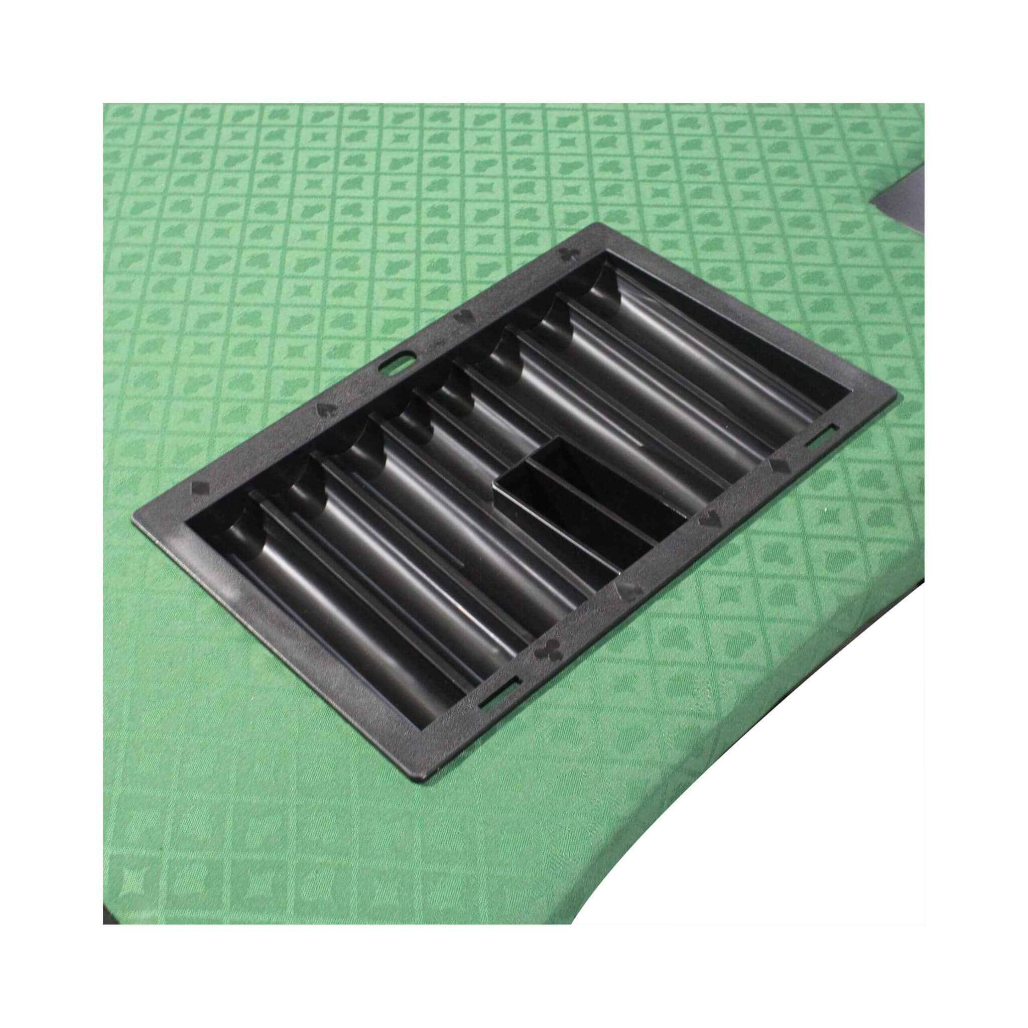 96-Inch Premium 10-Player Poker Table With Cup Holders And Chip Tray (SAK16495)