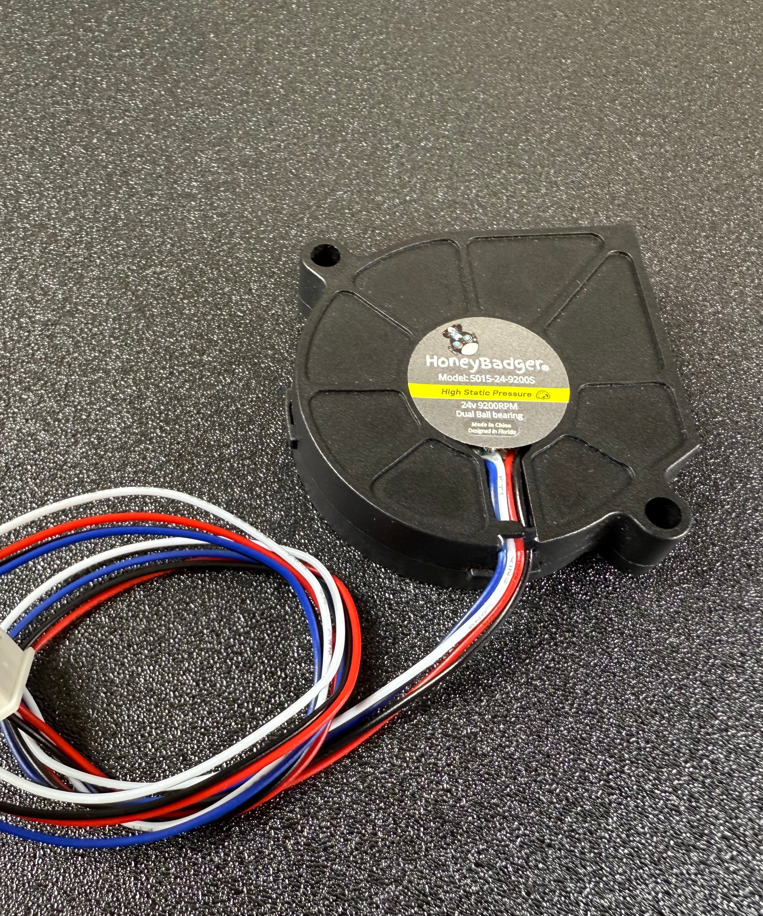HoneyBadger Performance Series 5015 Blower Fans 2–4 Wire, PWM & Tach Options
