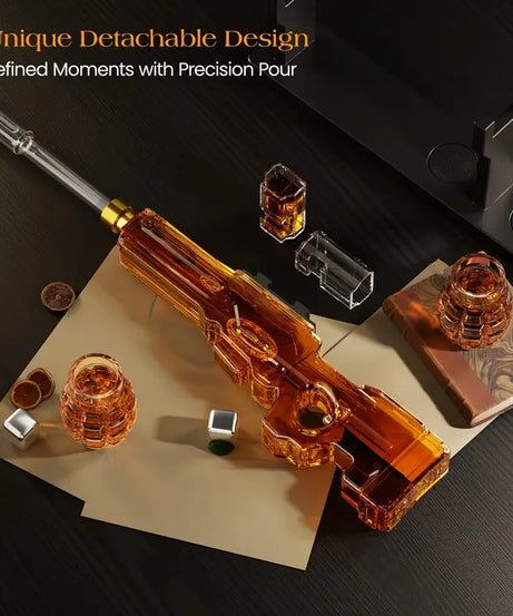 Sniper Whiskey Decanter Set