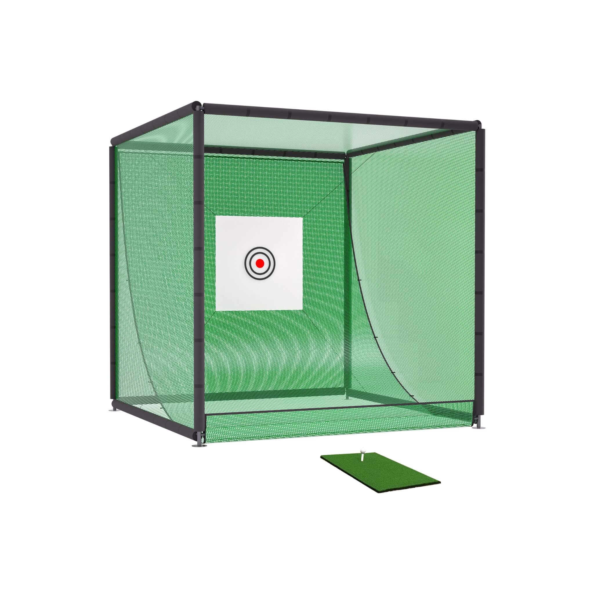 [10X10FT] Golf Practice Net Cage With Metal Frame (SAK41786)