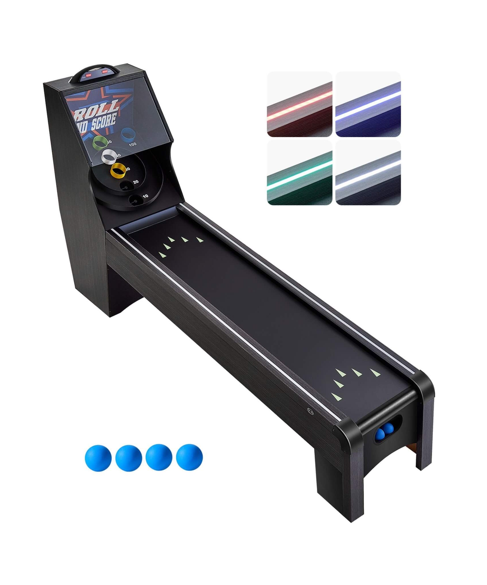 9FT Roll And Score Game Table With Automatic Ball Return (SAK49172)