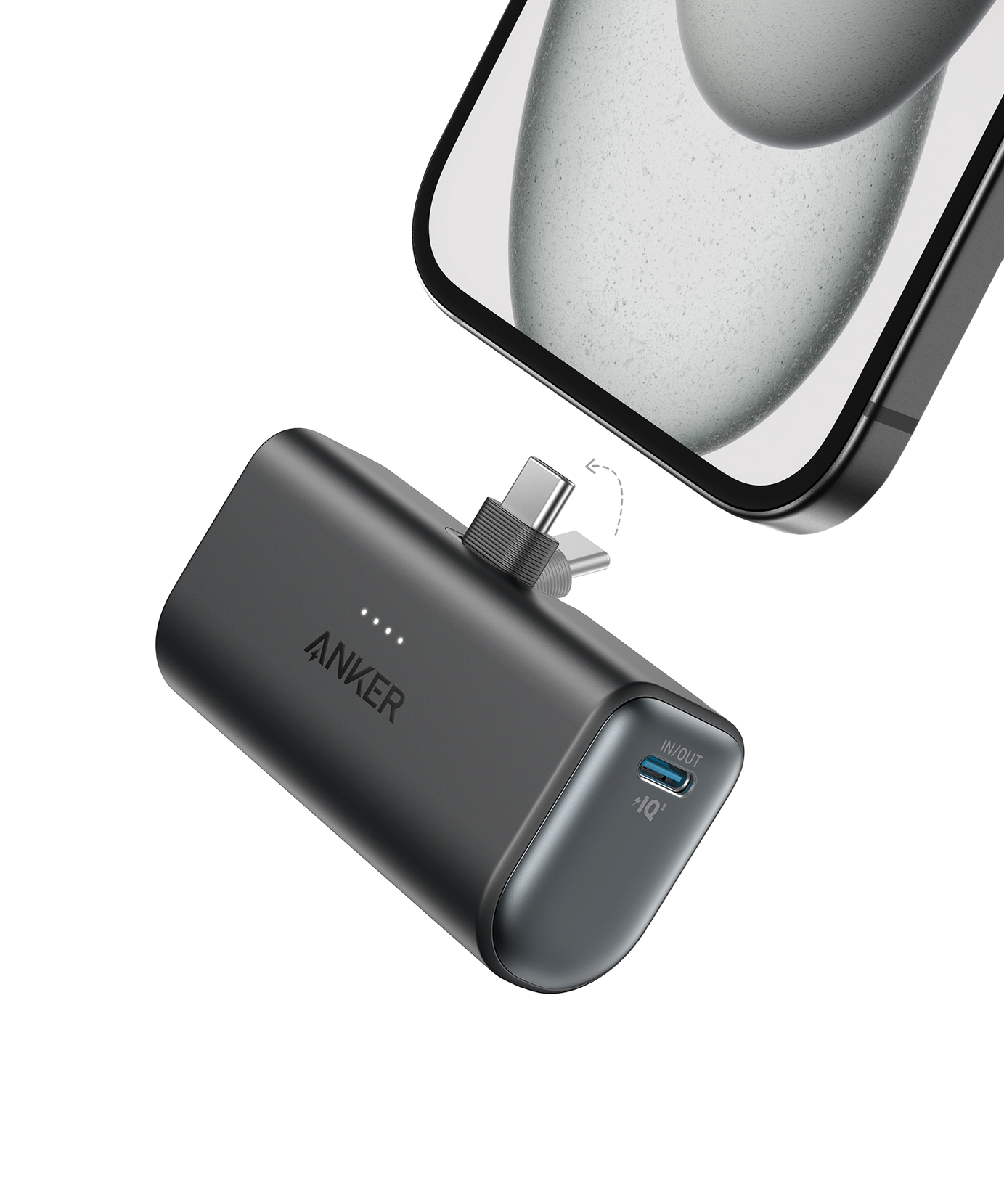 Anker Nano Power Bank (22.5W, Built-In USB-C Connector)