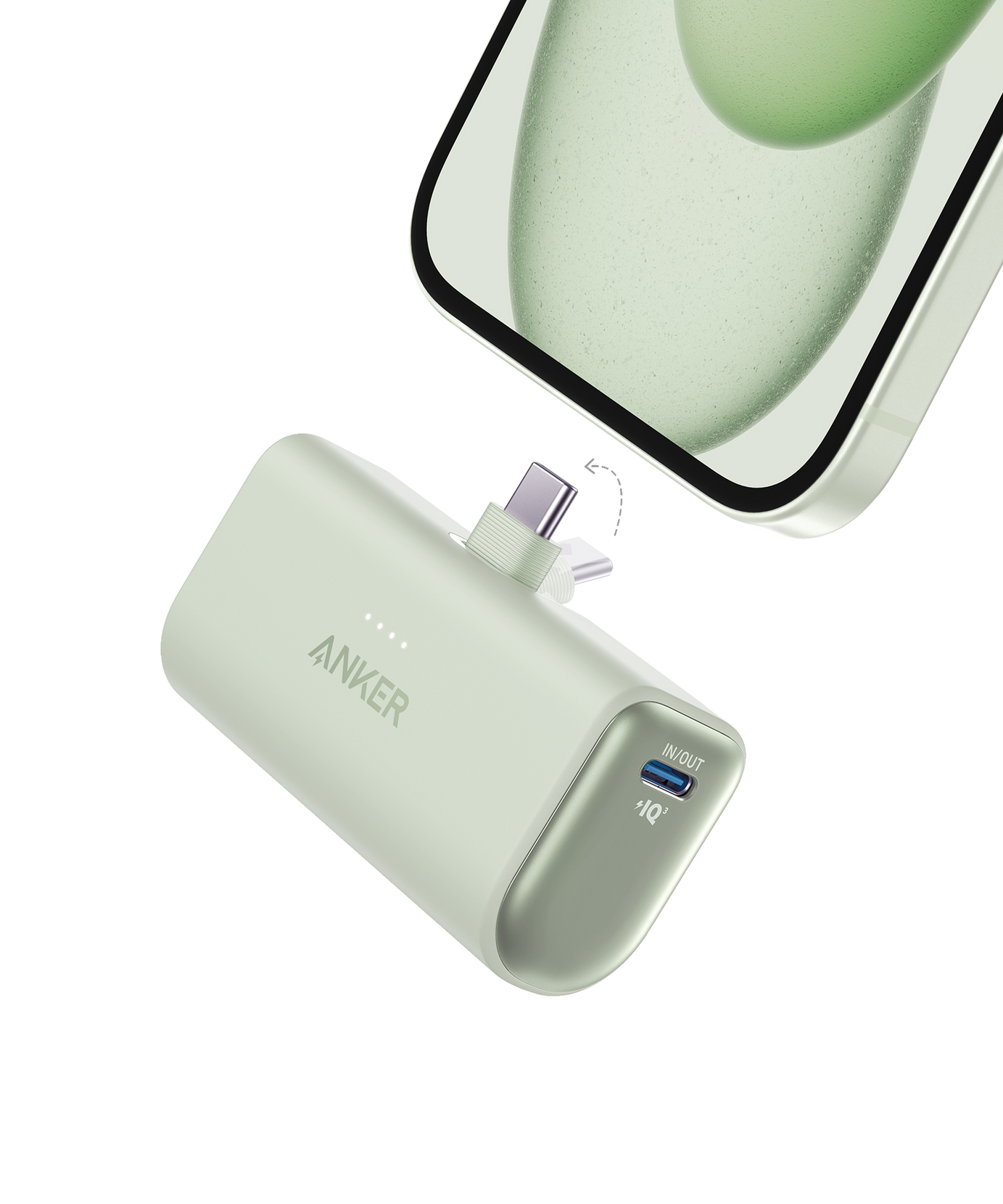 Anker Nano Power Bank (22.5W, Built-In USB-C Connector)