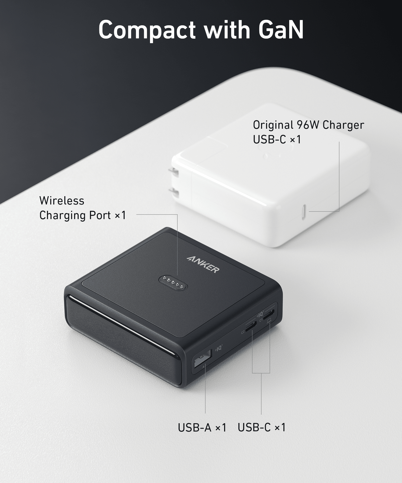 Anker 100W Charging Base for Anker Prime Power Bank