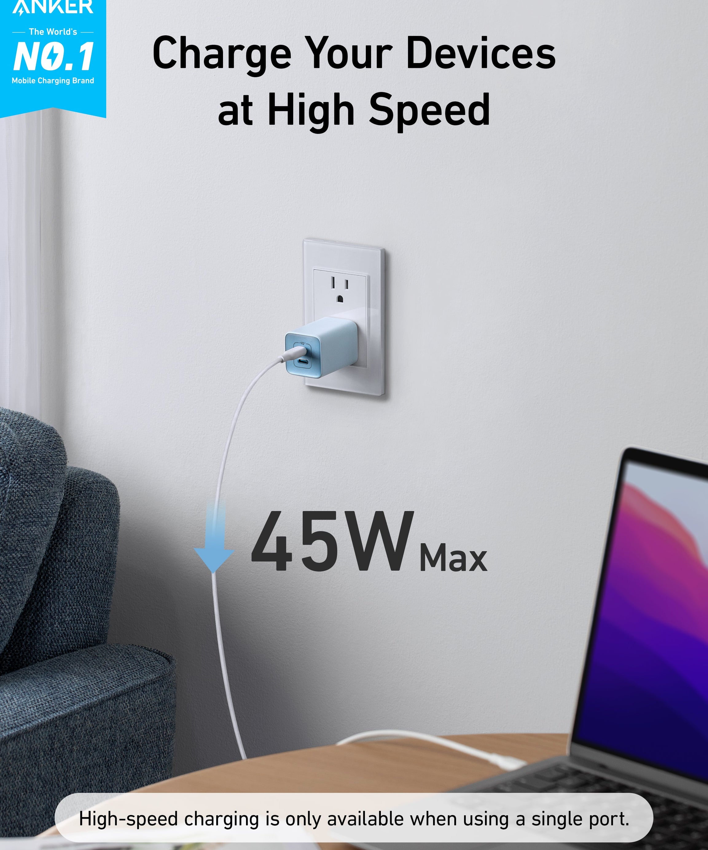 Anker <b>523</b> Charger (Nano 3, 47W)