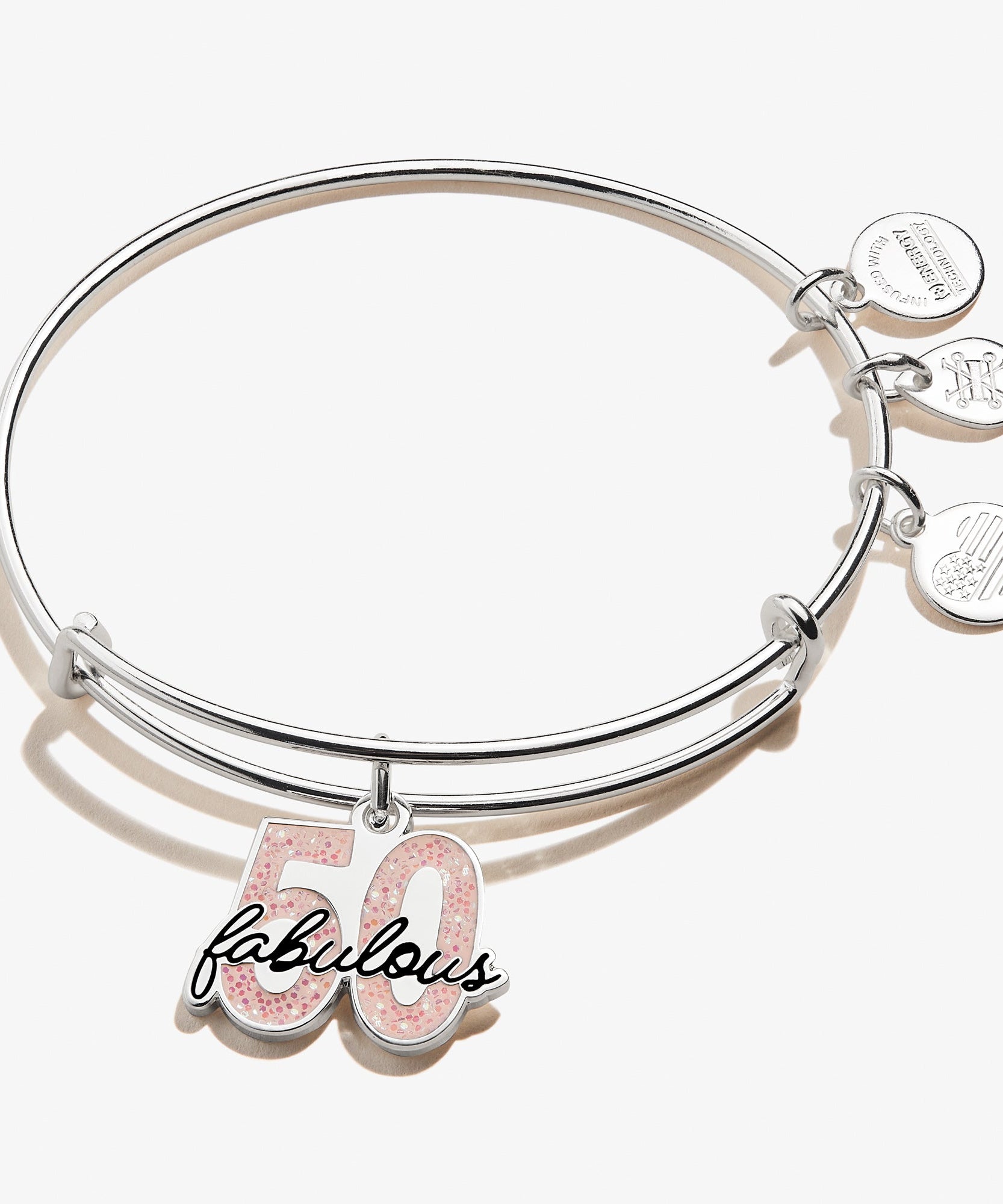 'Fabulous 50' Charm Bangle